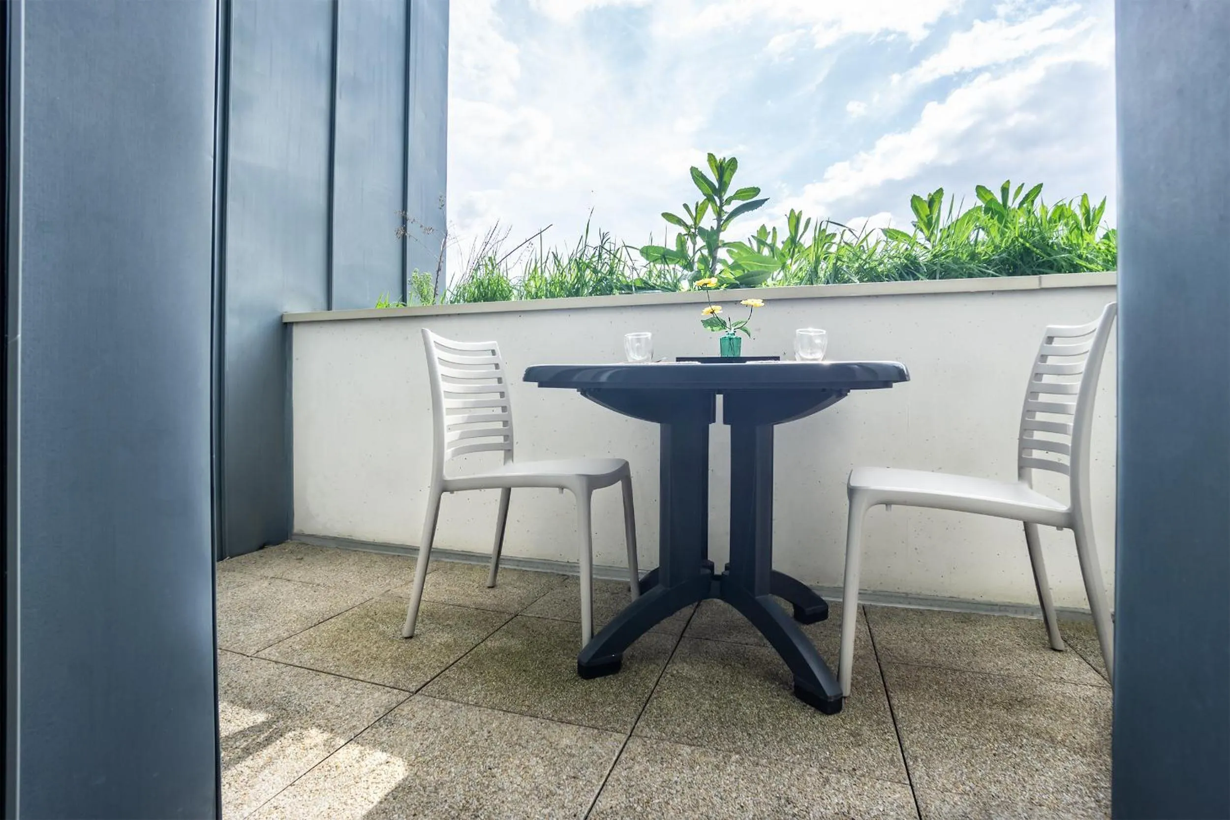 Balcony/Terrace in City Résidence Tours