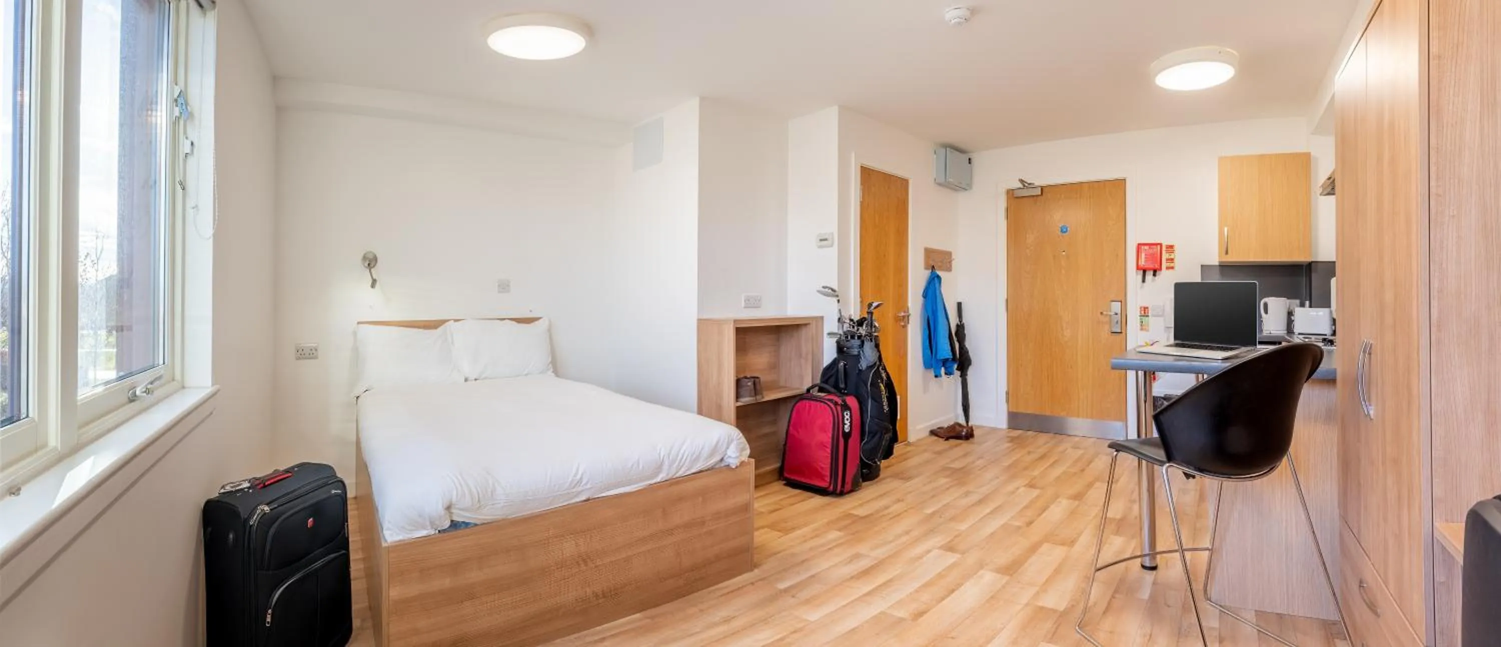 Photo of the whole room, Bed in UHI Fort William - Campus Accommodation