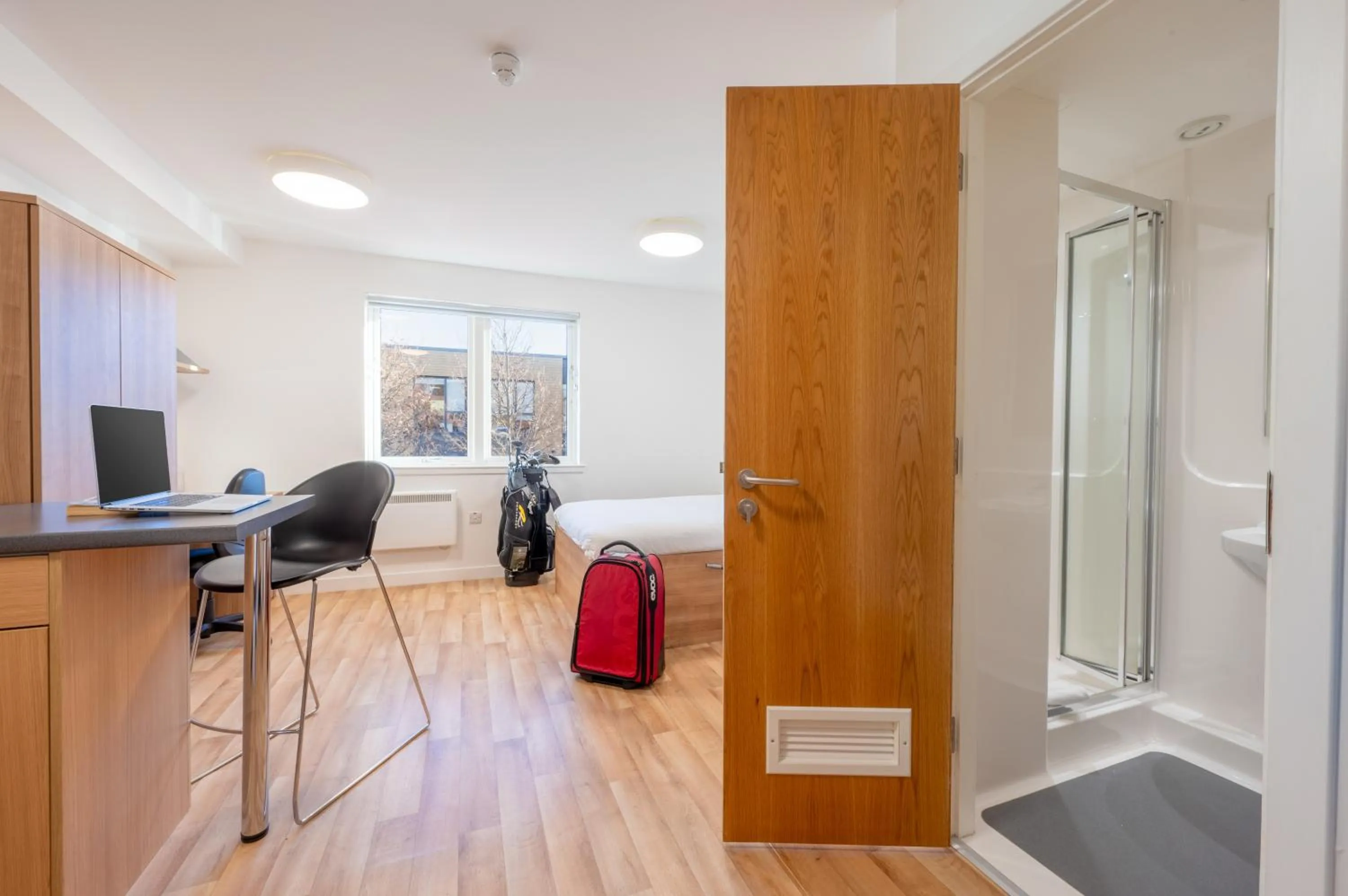 Bedroom, Bed in UHI Fort William - Campus Accommodation