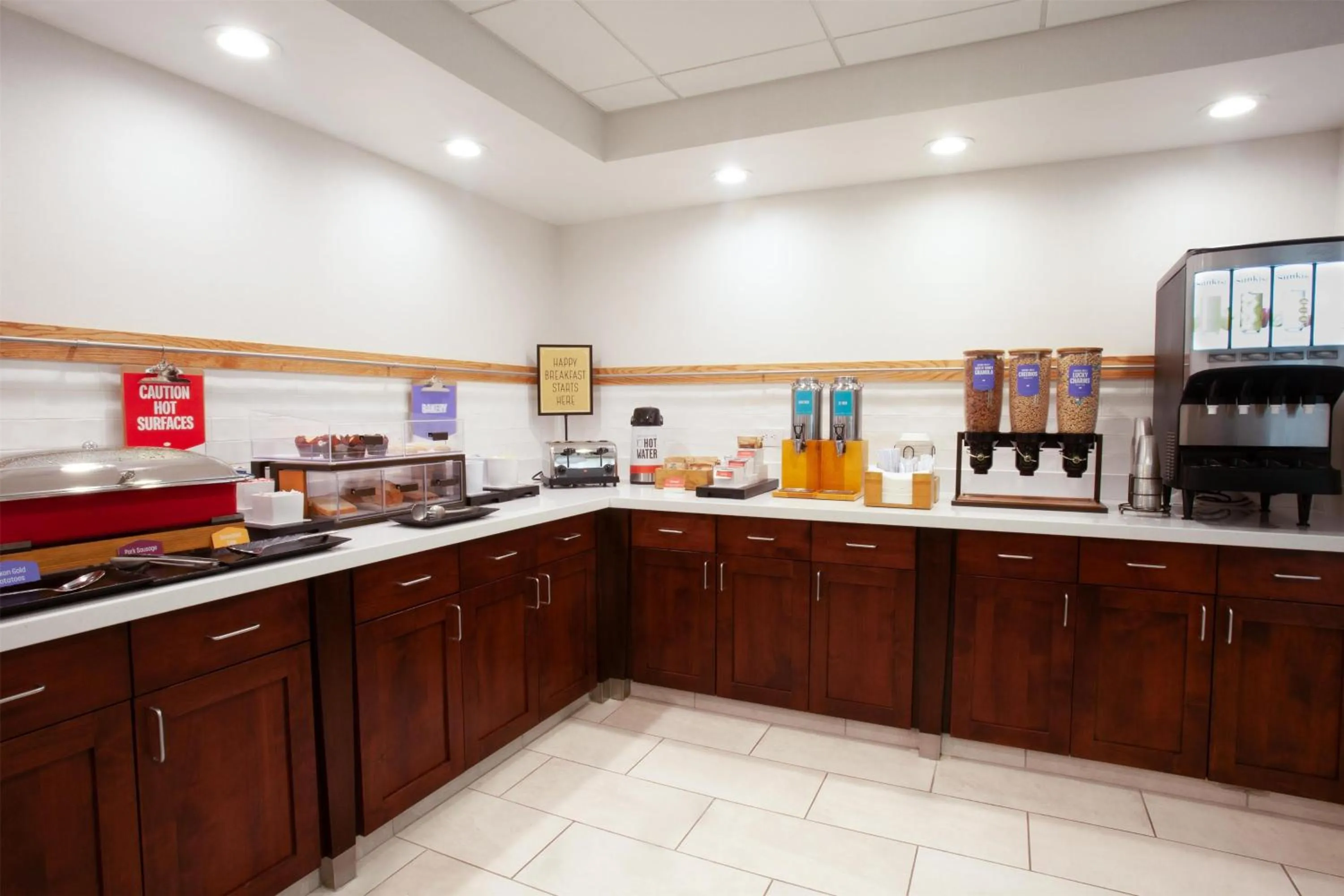 Breakfast in Hampton Inn Salt Lake City-North