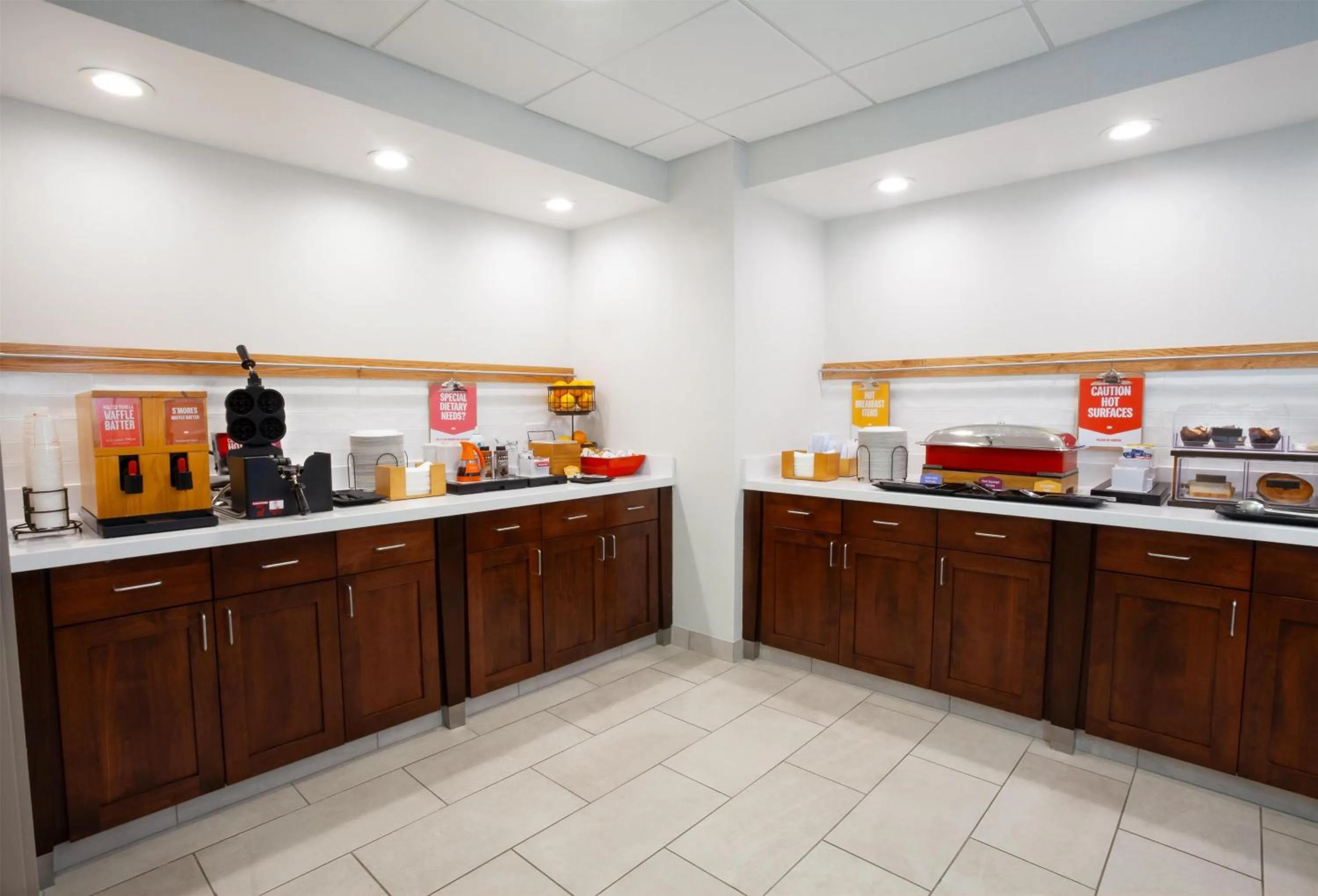 Breakfast in Hampton Inn Salt Lake City-North