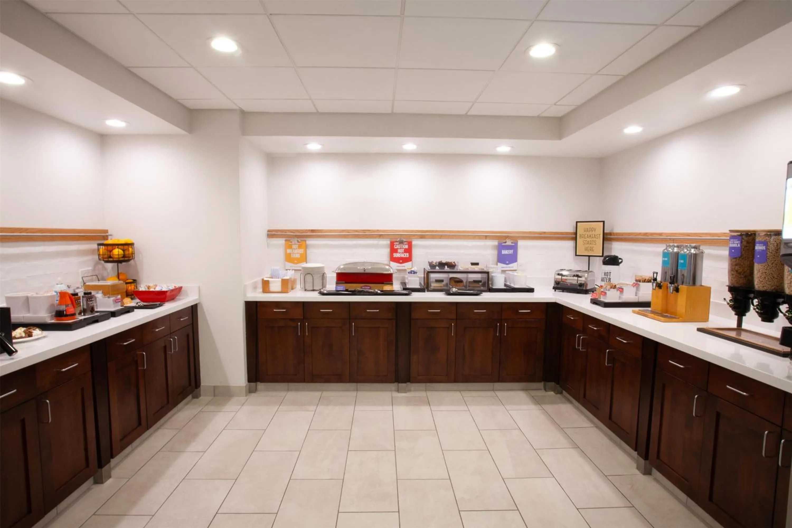 Breakfast in Hampton Inn Salt Lake City-North