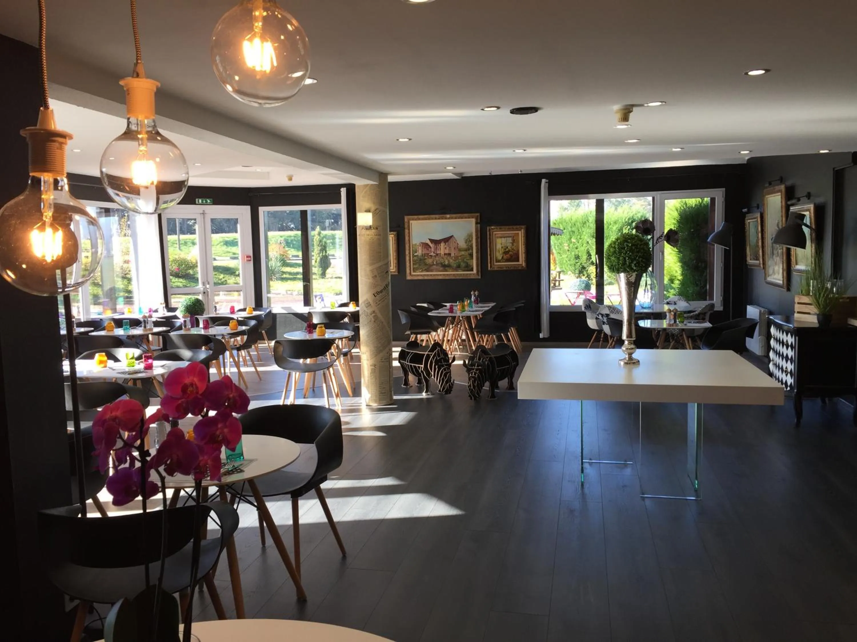 Decorative detail in Hotel Restaurant Baryton