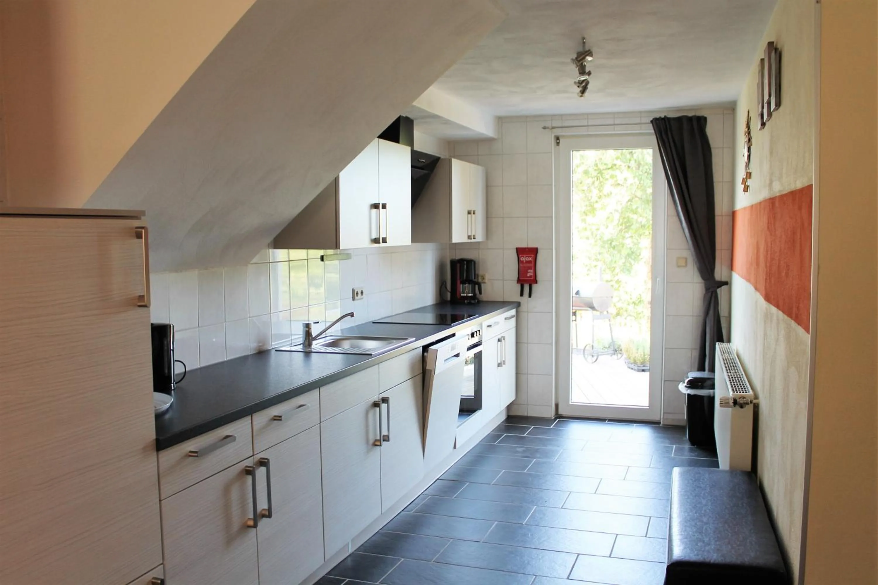Kitchen or kitchenette in Le petit Palais - Apartments
