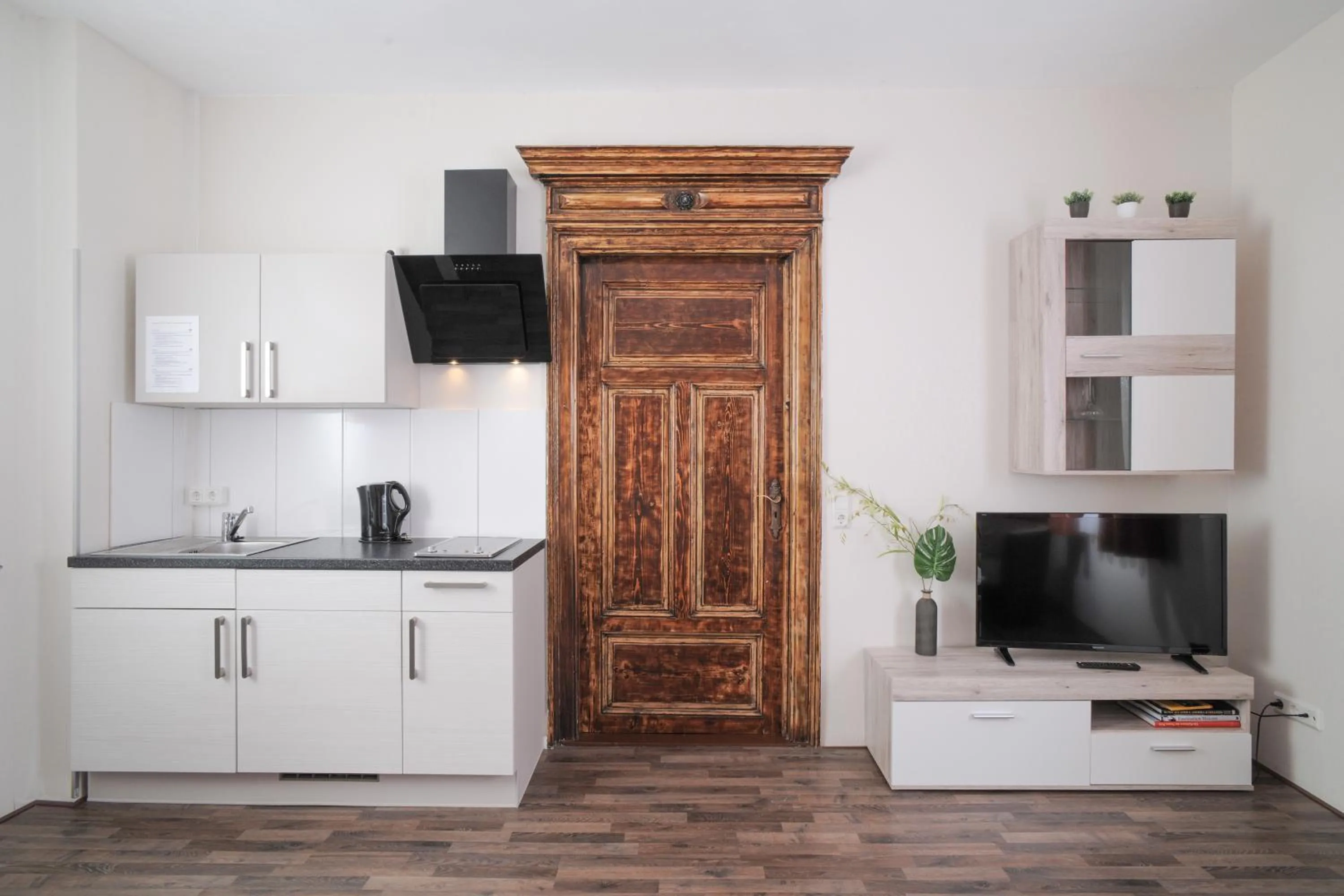 Kitchen or kitchenette in Le petit Palais - Apartments