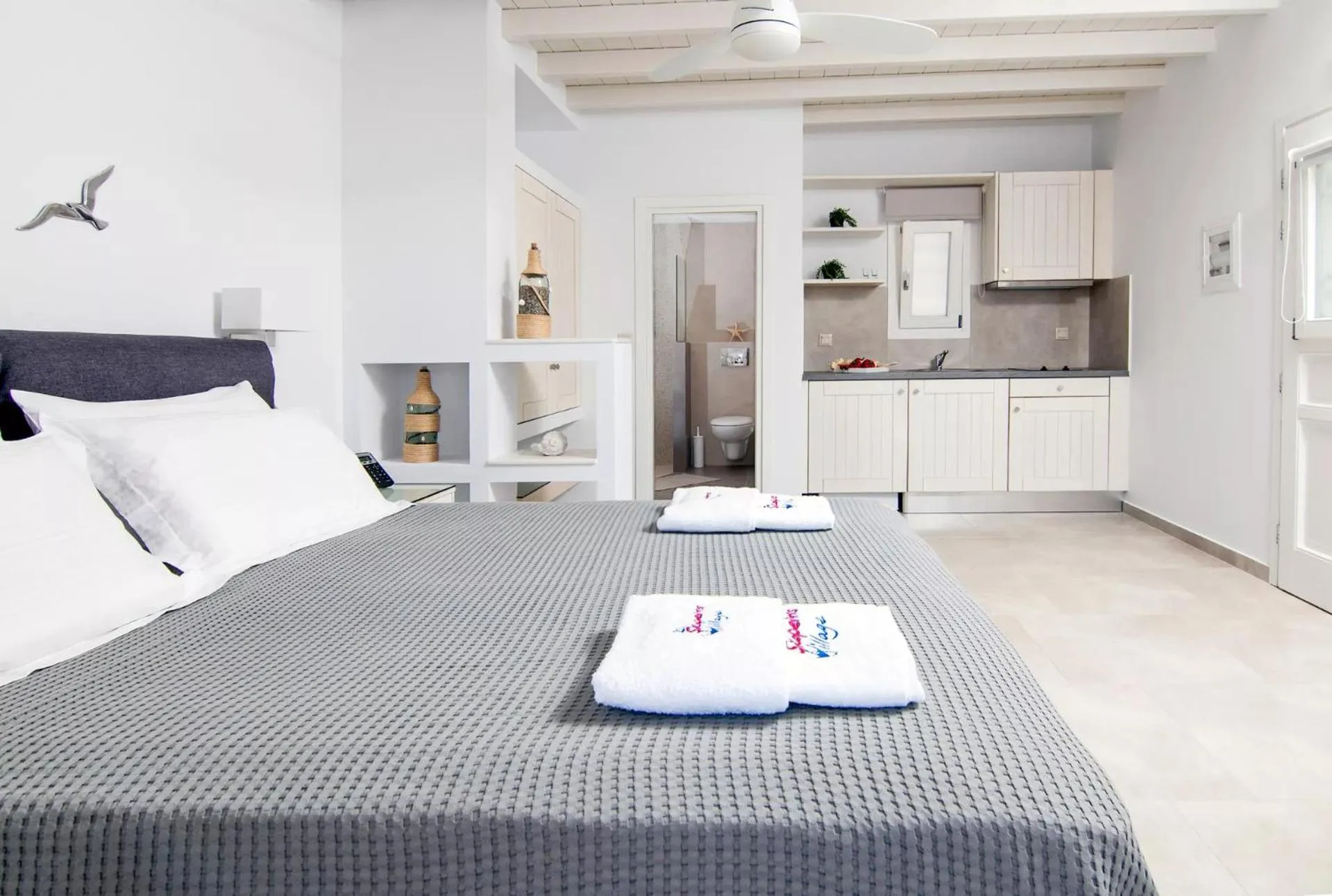 Bed in Skopelitis Village