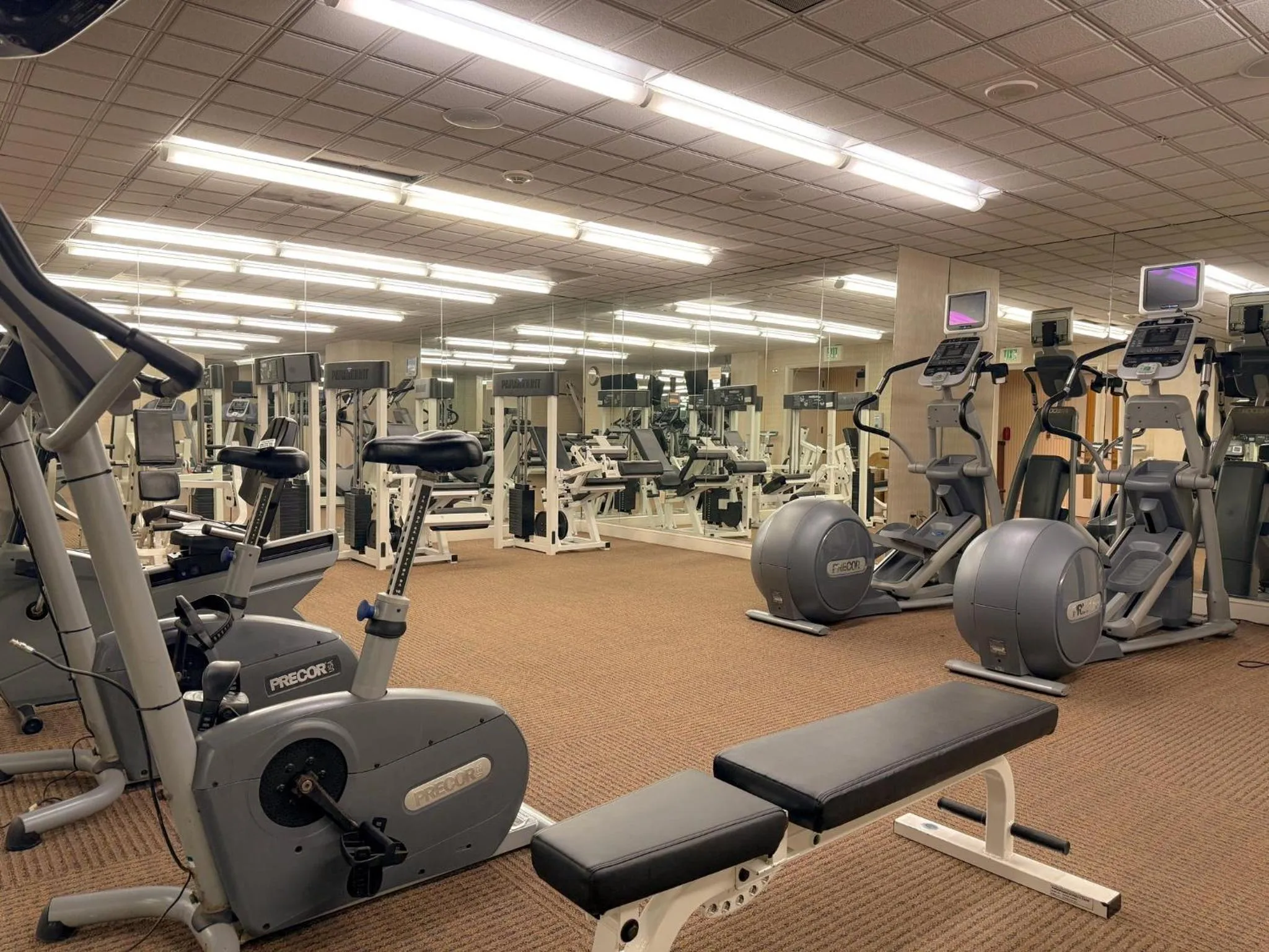 Fitness centre/facilities in InterContinental Mark Hopkins San Francisco by IHG