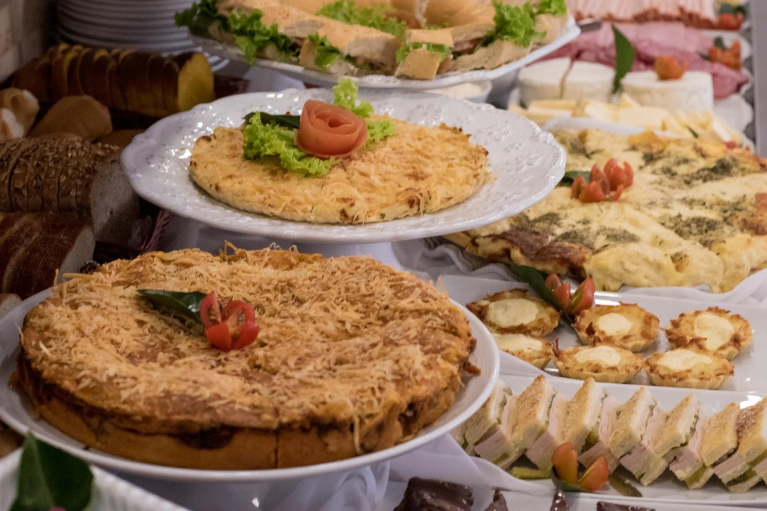 Buffet breakfast in Hotel Gramado Interlaken