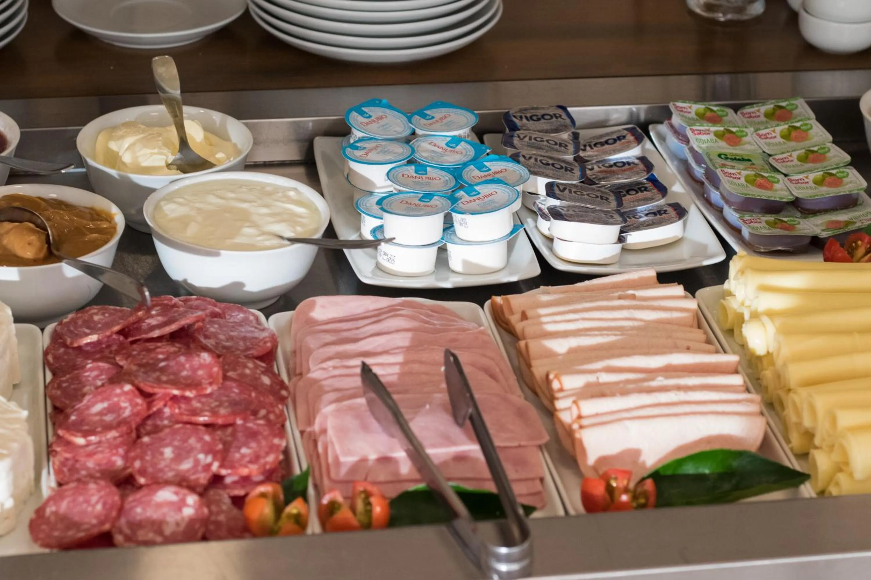 Buffet breakfast in Hotel Gramado Interlaken