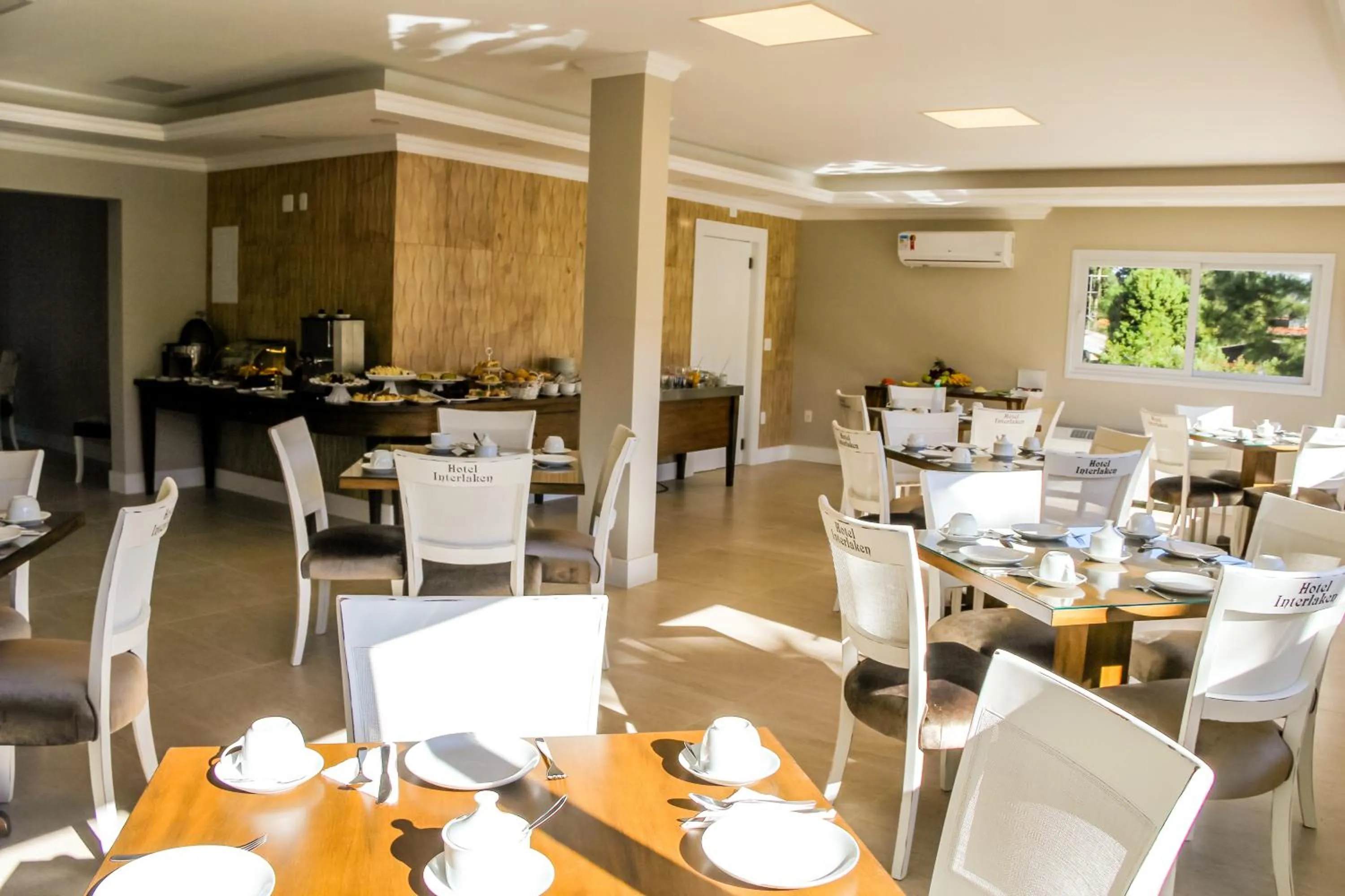 Buffet breakfast in Hotel Gramado Interlaken