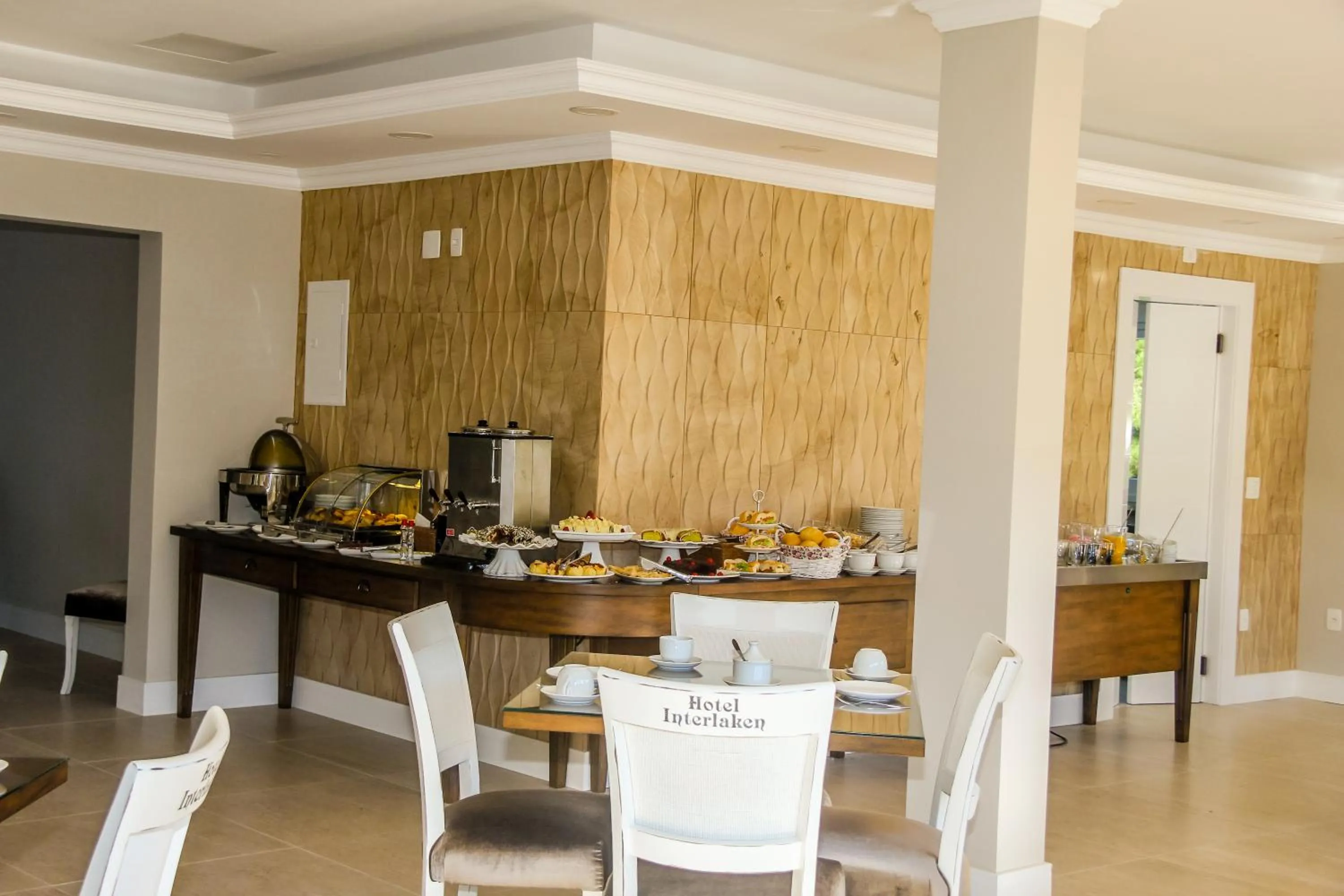 Buffet breakfast in Hotel Gramado Interlaken