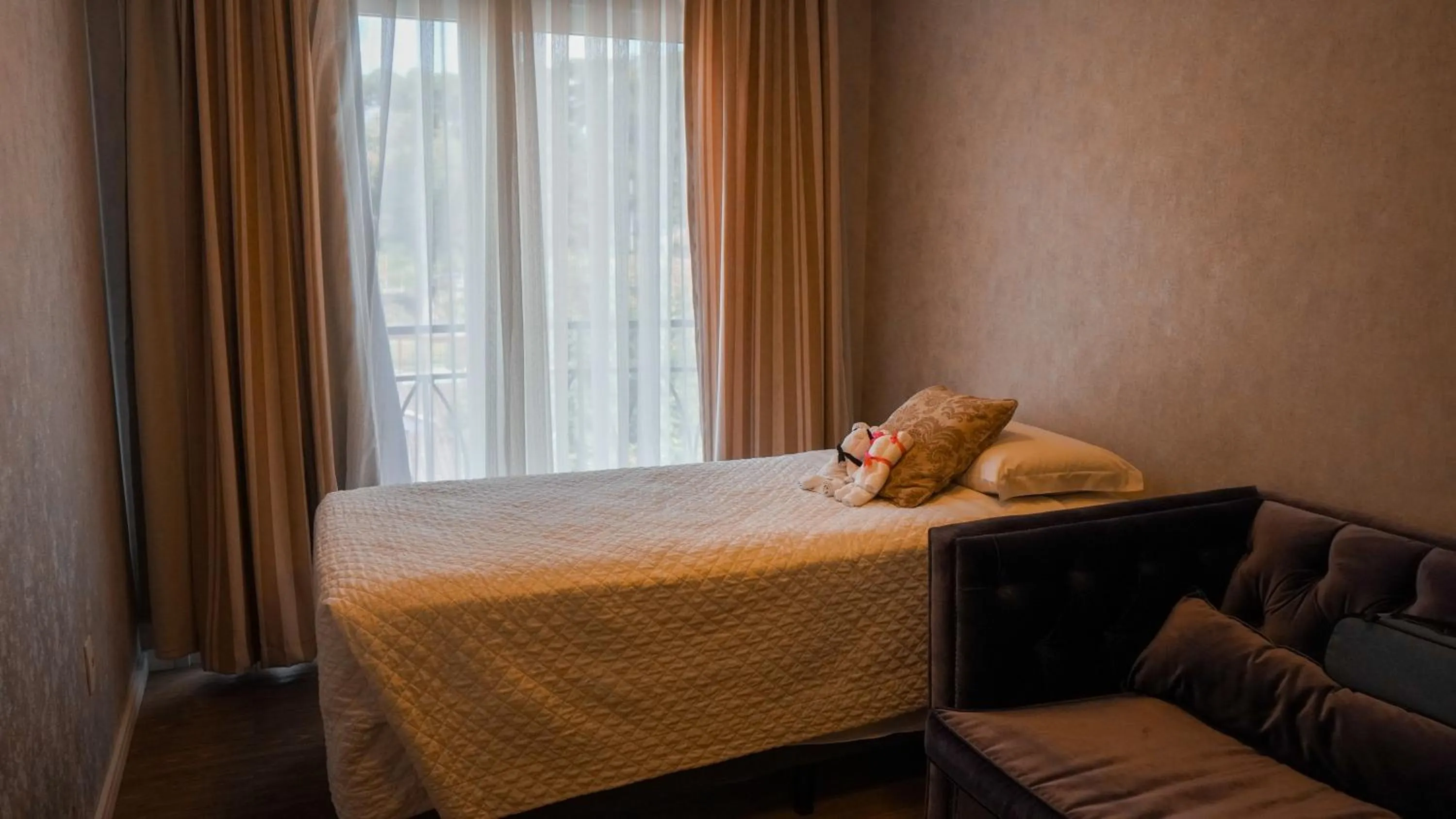 Bed in Hotel Gramado Interlaken