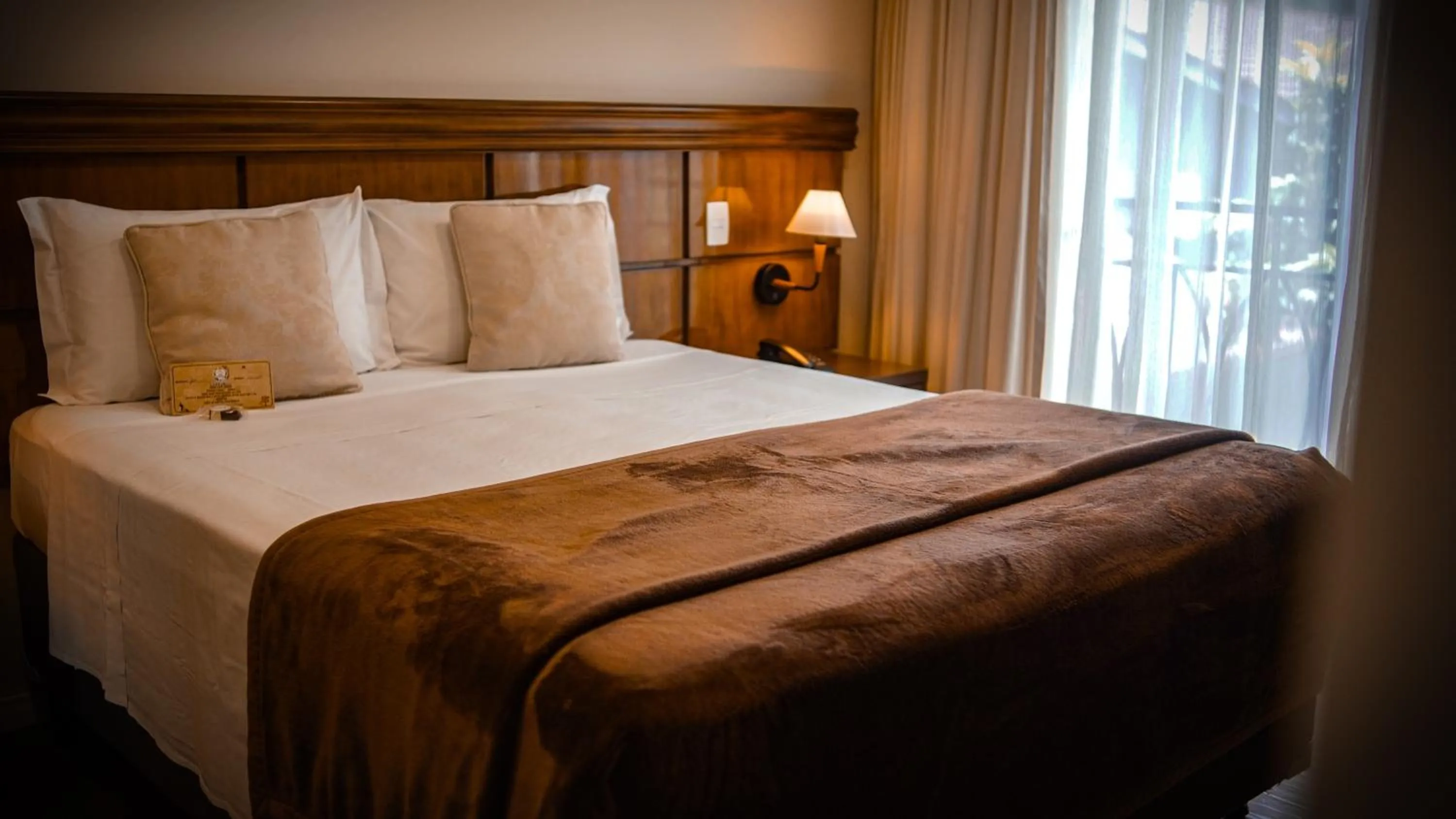 Bed in Hotel Gramado Interlaken