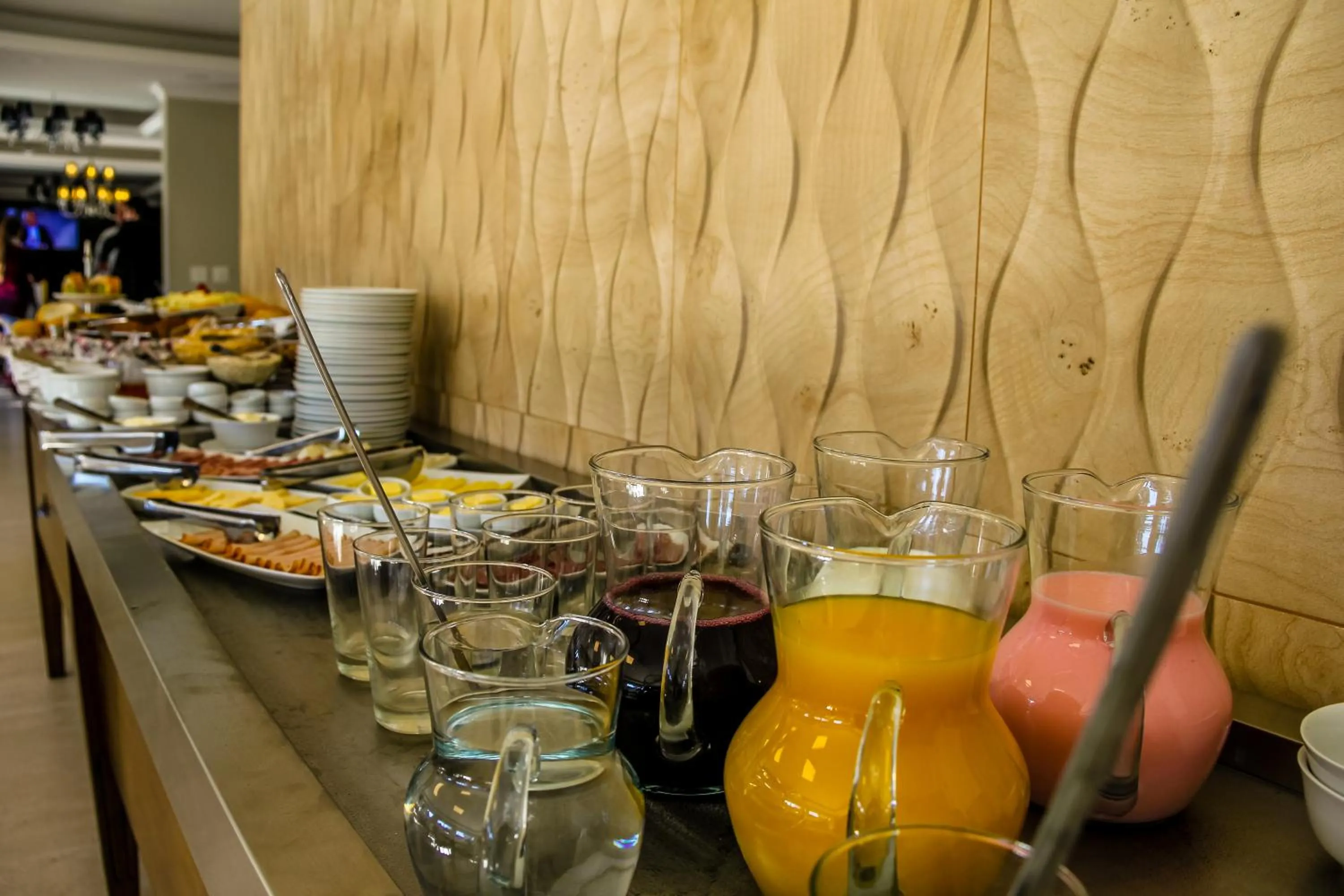 Buffet breakfast in Hotel Gramado Interlaken