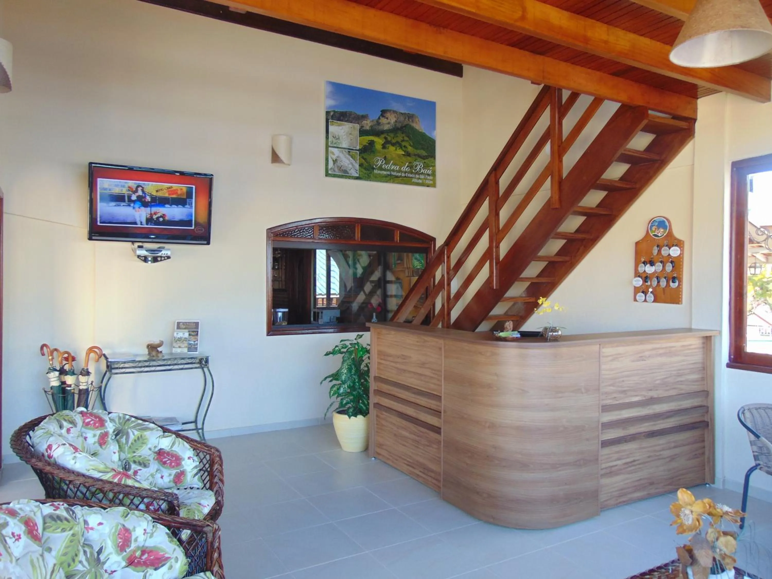 Lobby or reception in Pousada Villa Da Montanha