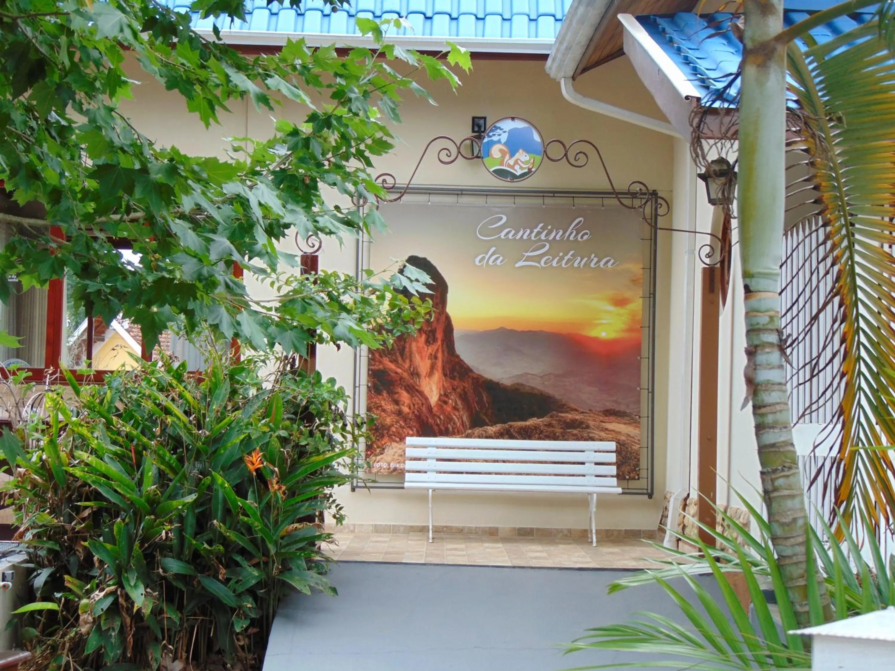 Patio in Pousada Villa Da Montanha