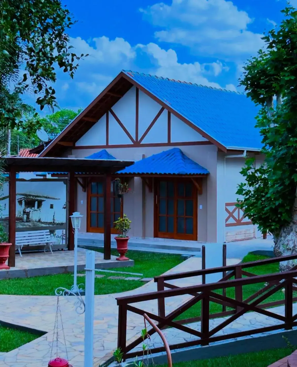 Double Room with Garden View in Pousada Villa Da Montanha Double Room with Garden View in Pousada Villa Da Montanha