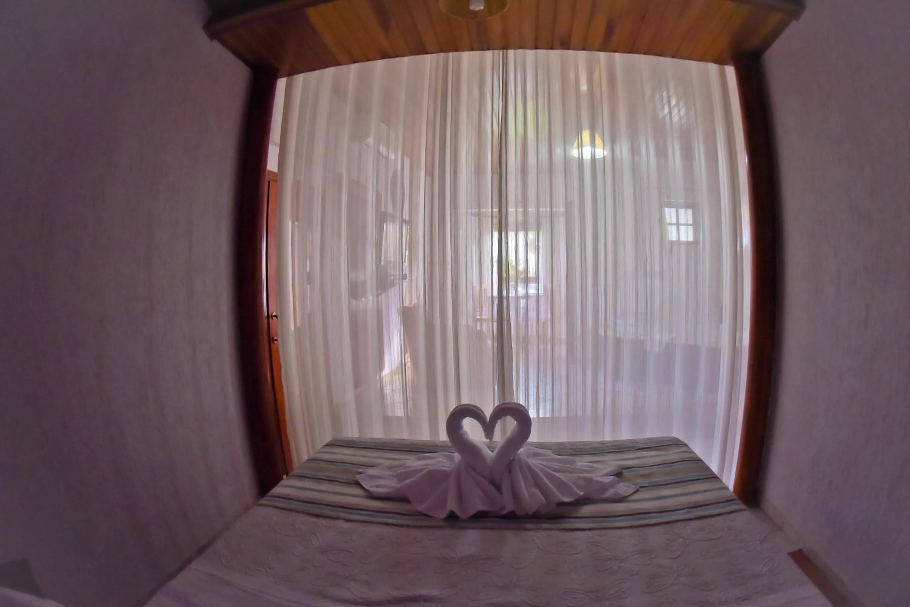 Bed in Pousada Villa Da Montanha