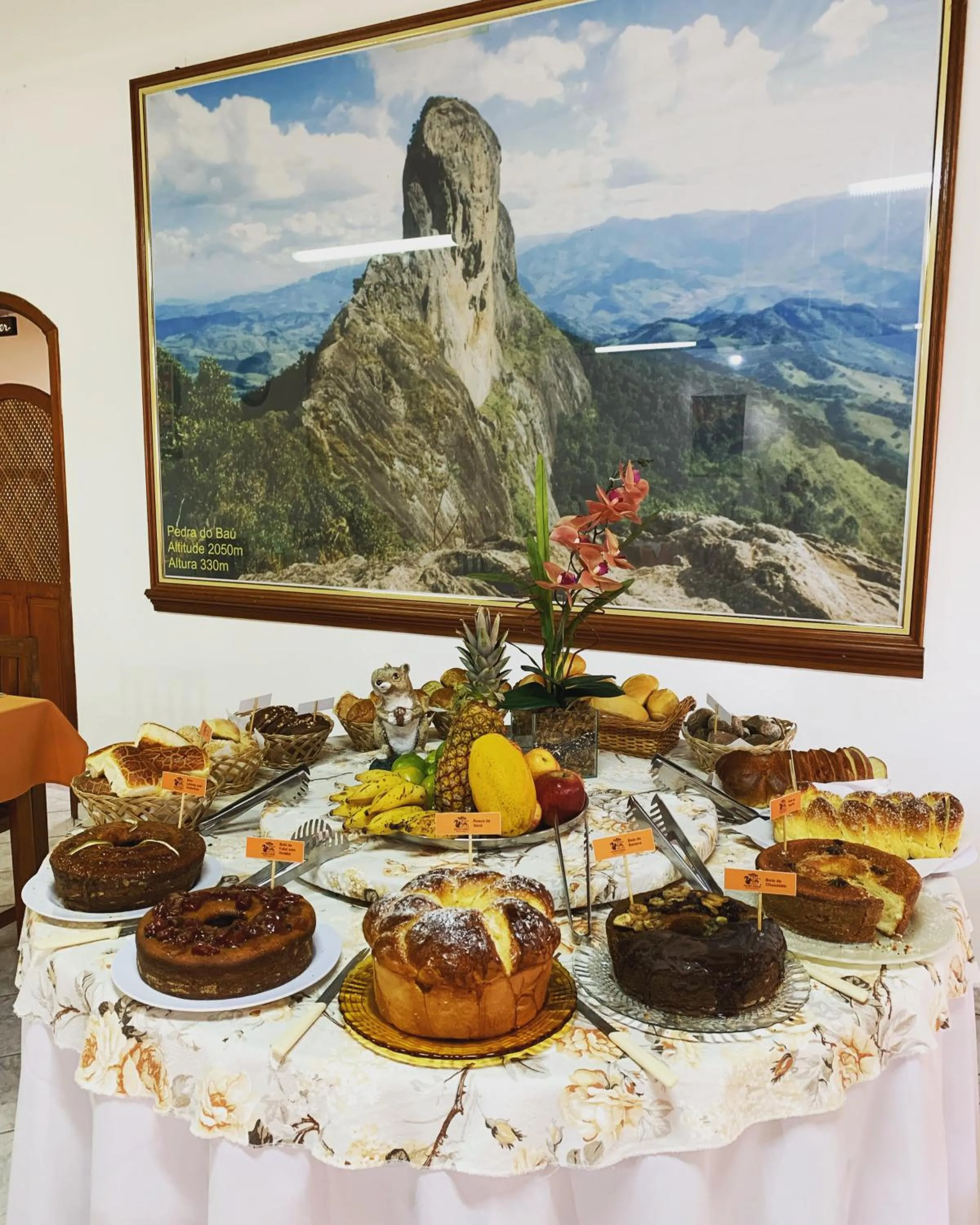 Breakfast in Pousada Villa Da Montanha
