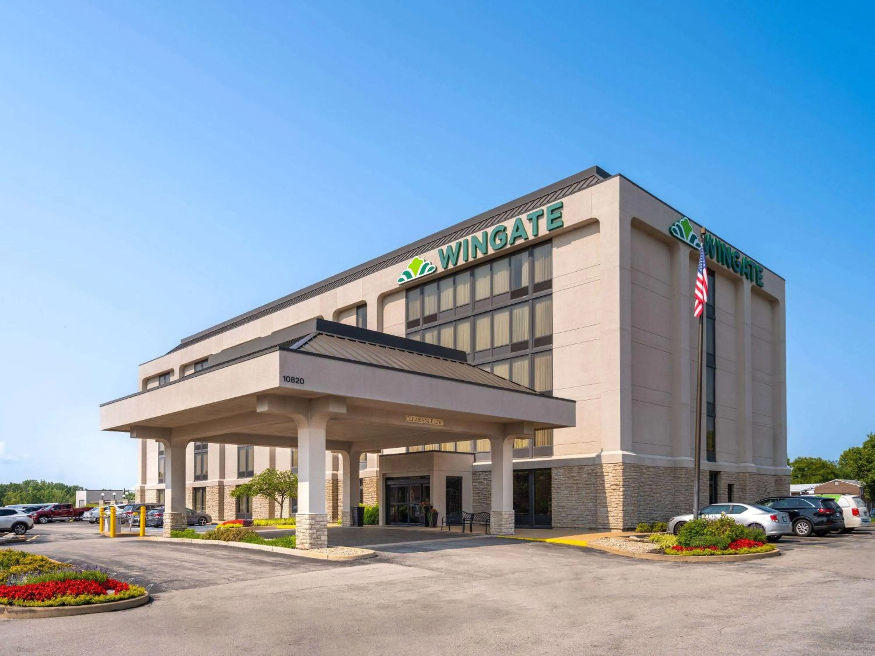 Property building in Wingate by Wyndham St Louis Airport