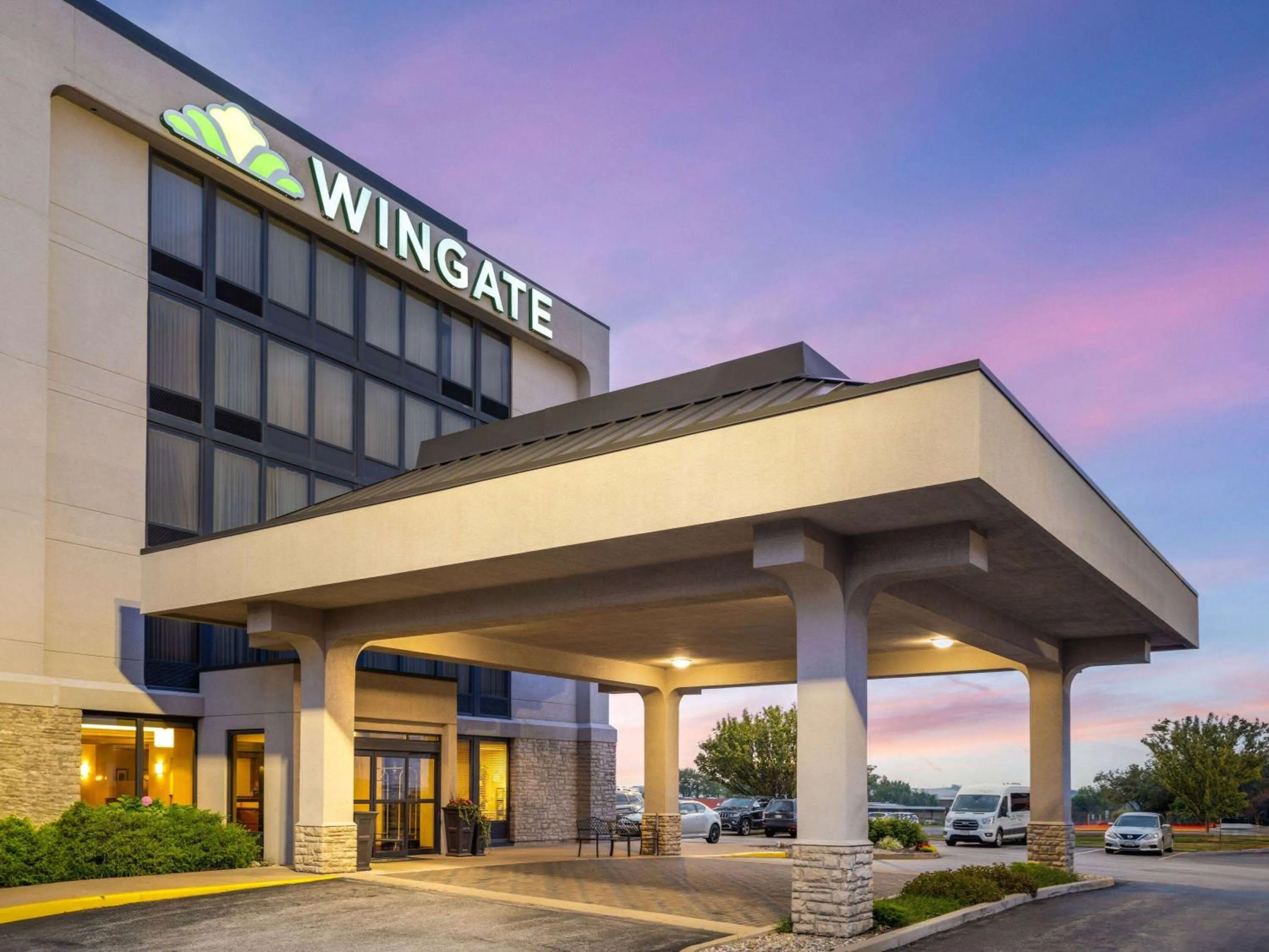 Property building in Wingate by Wyndham St Louis Airport