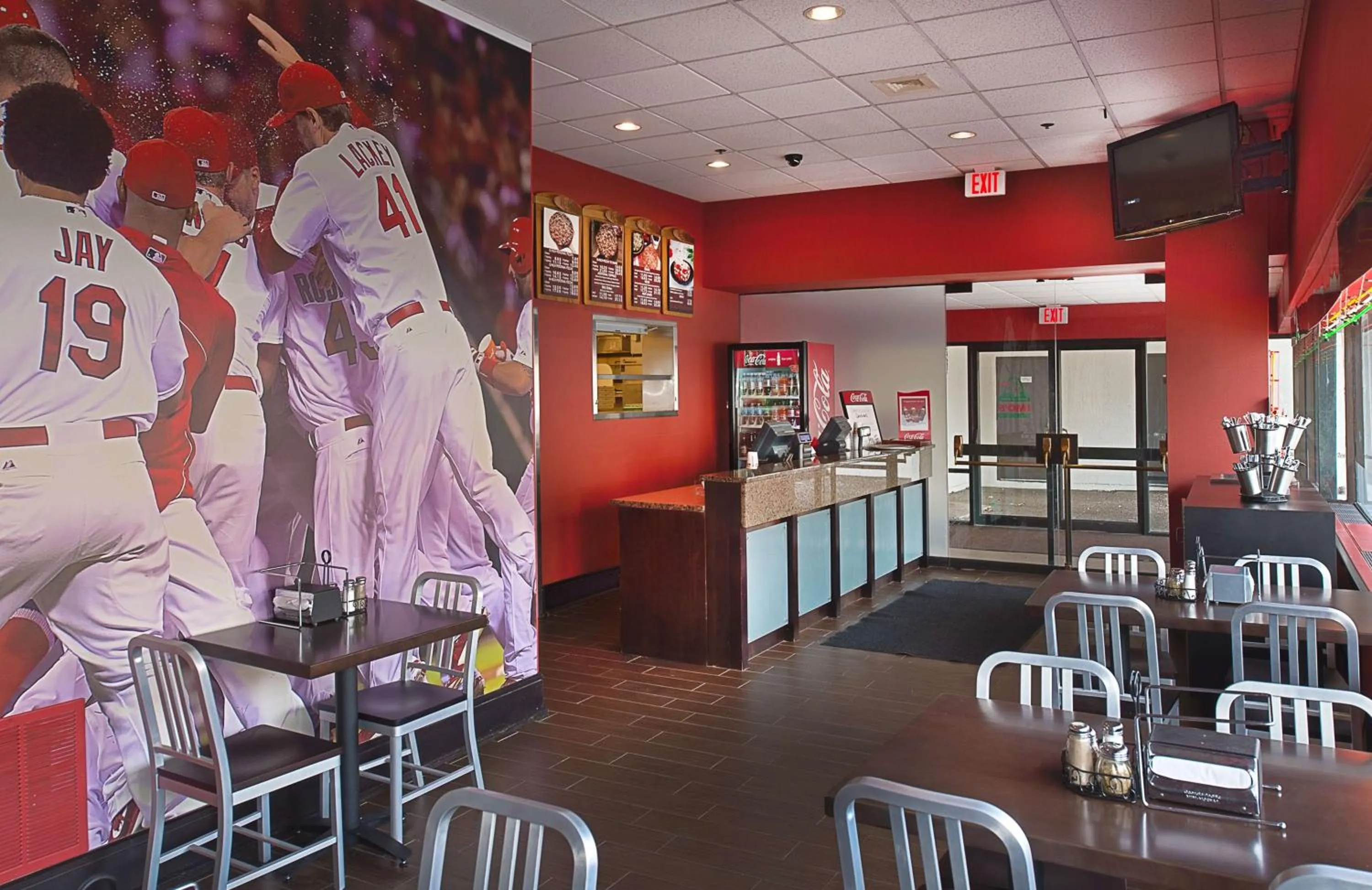 Restaurant/places to eat in Hilton St. Louis at the Ballpark