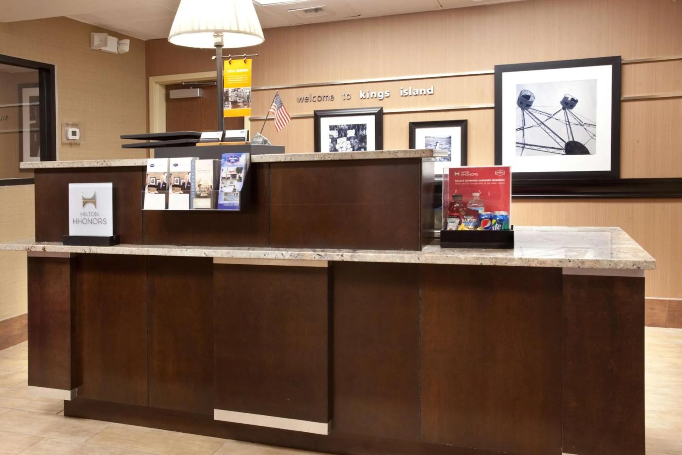 Lobby or reception in Hampton Inn Cincinnati Kings Island
