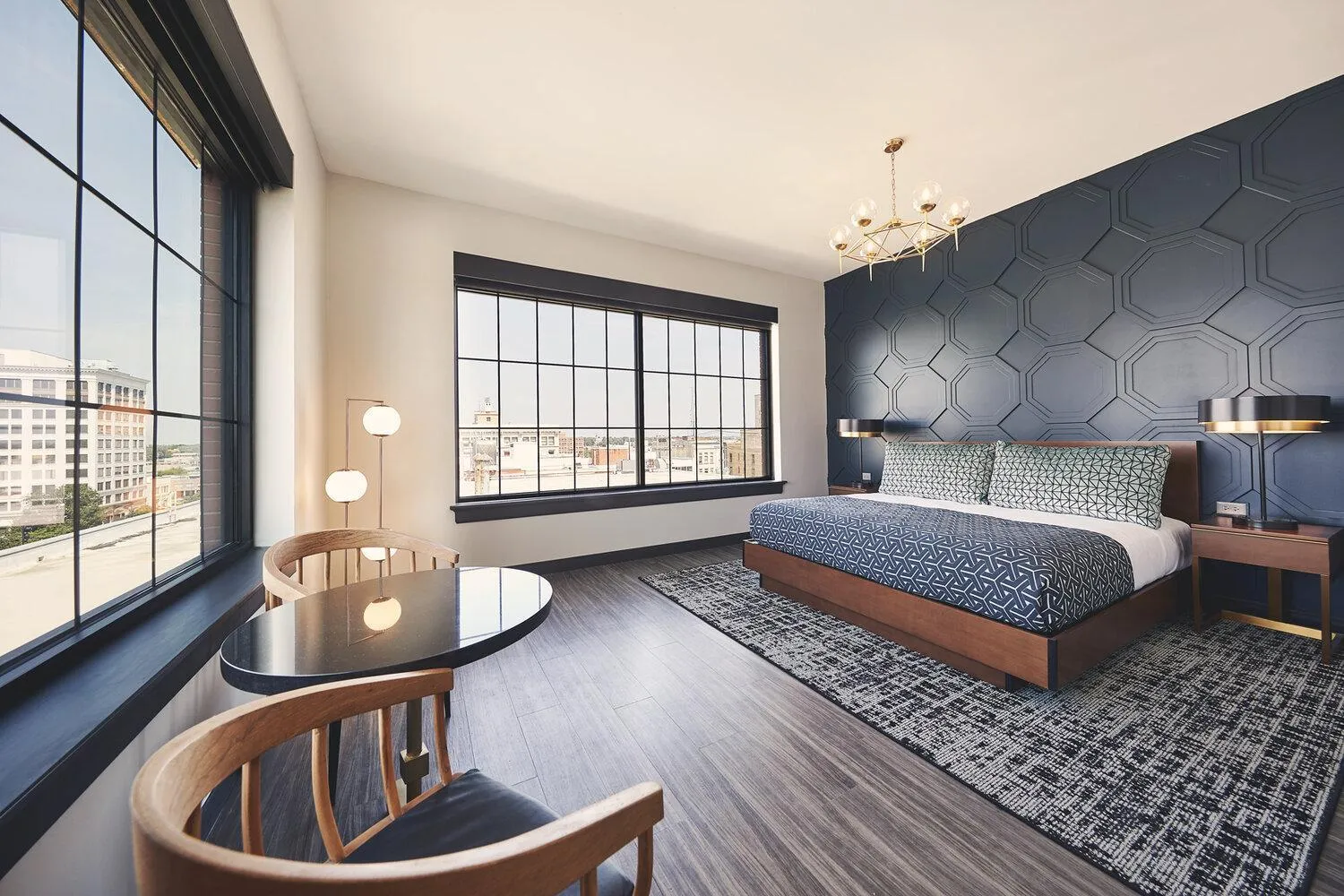 Bed in Hotel Vandivort