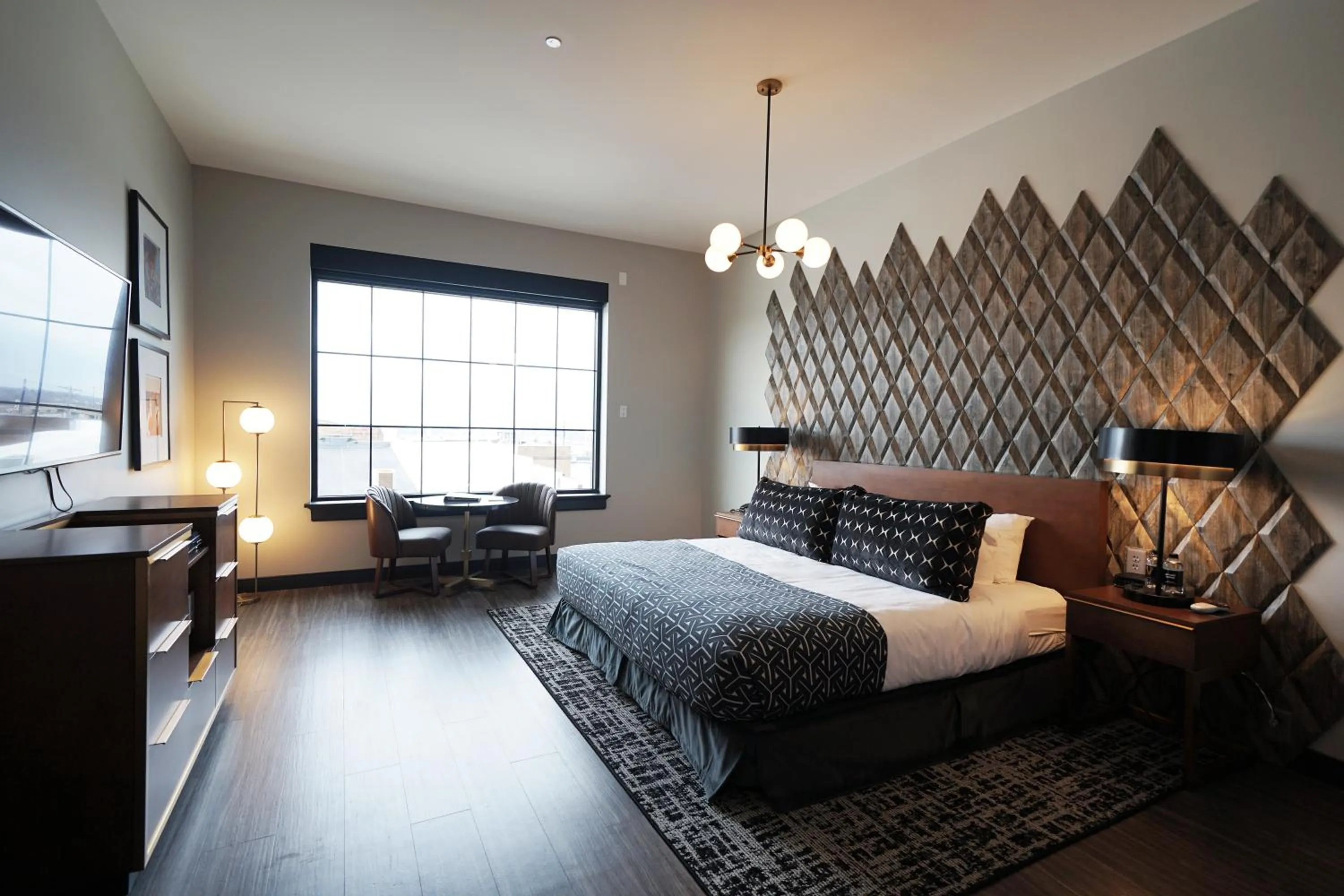 Bed in Hotel Vandivort