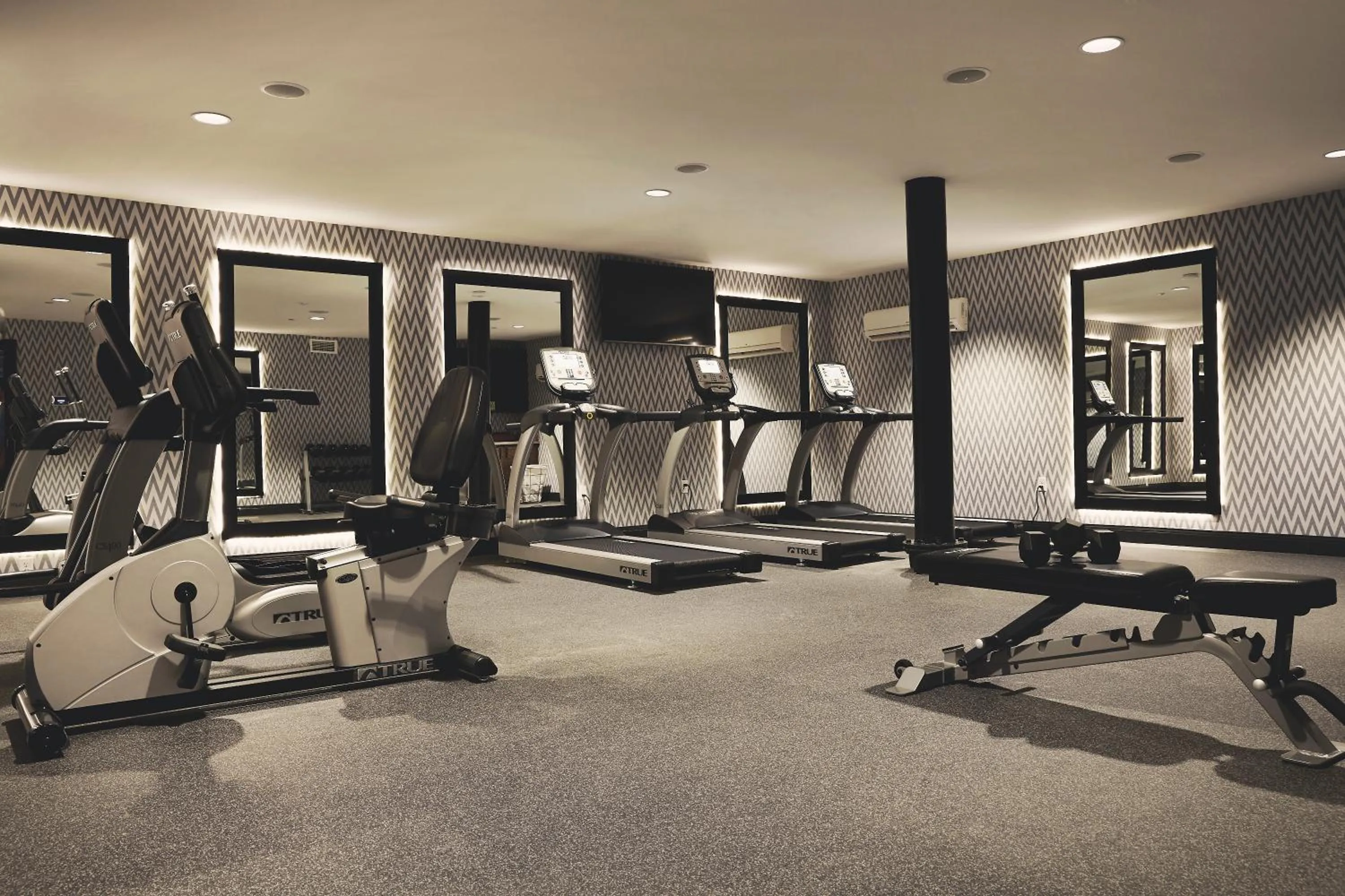 Fitness centre/facilities in Hotel Vandivort