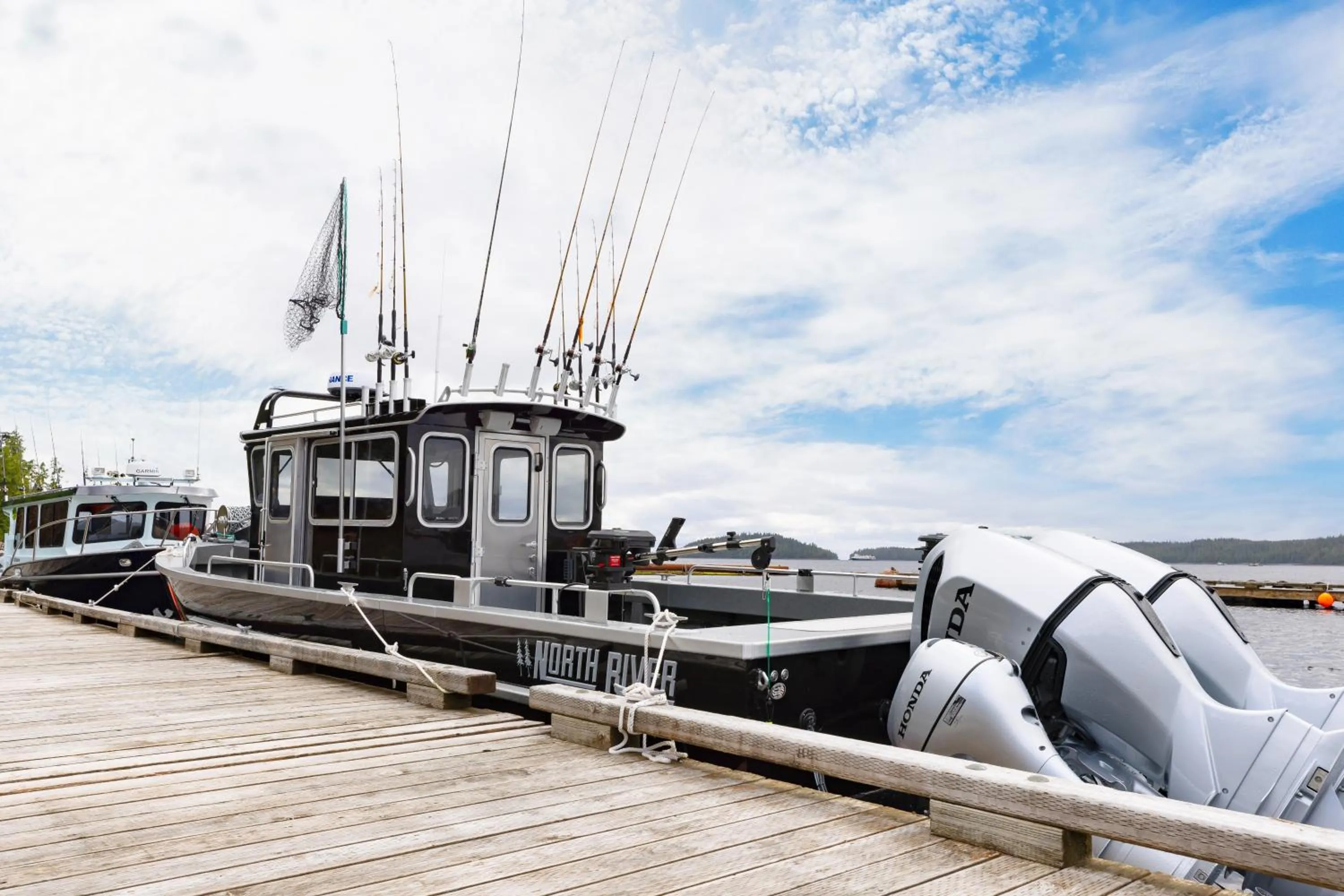 Fishing in Salmon Falls Resort