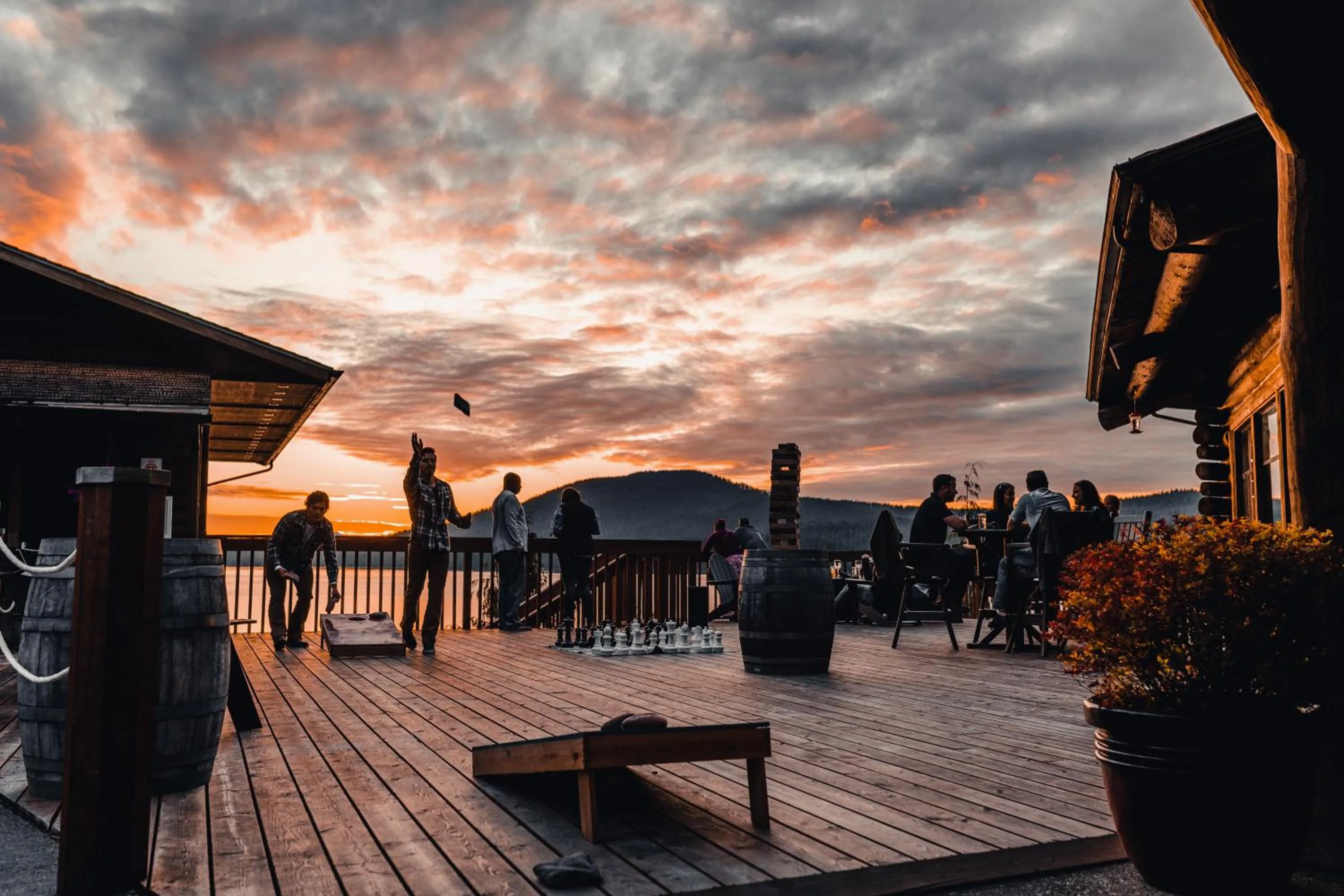 Balcony/Terrace in Salmon Falls Resort