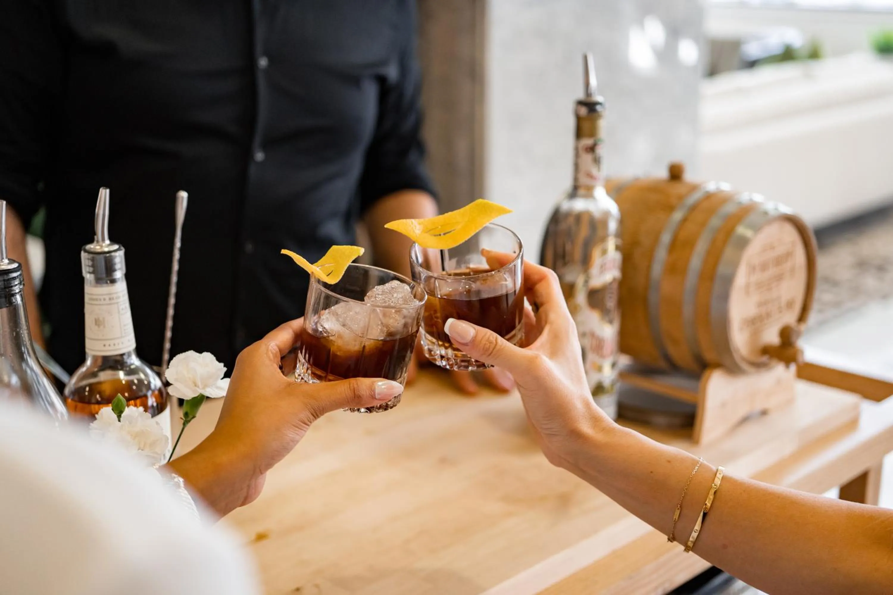 Lounge or bar in Hilton Pennywell St Louis at the Arch