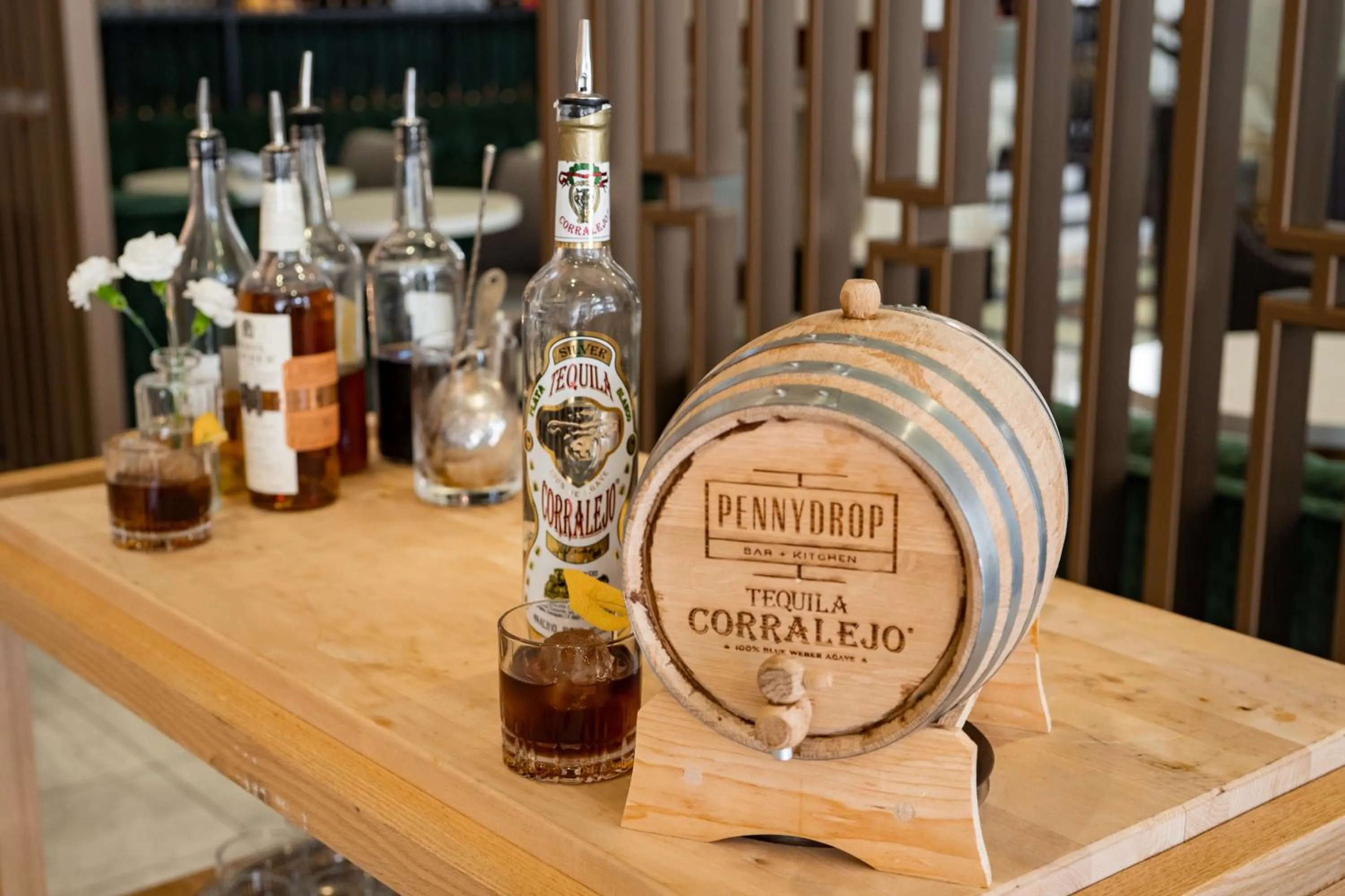 Lounge or bar in Hilton Pennywell St Louis at the Arch