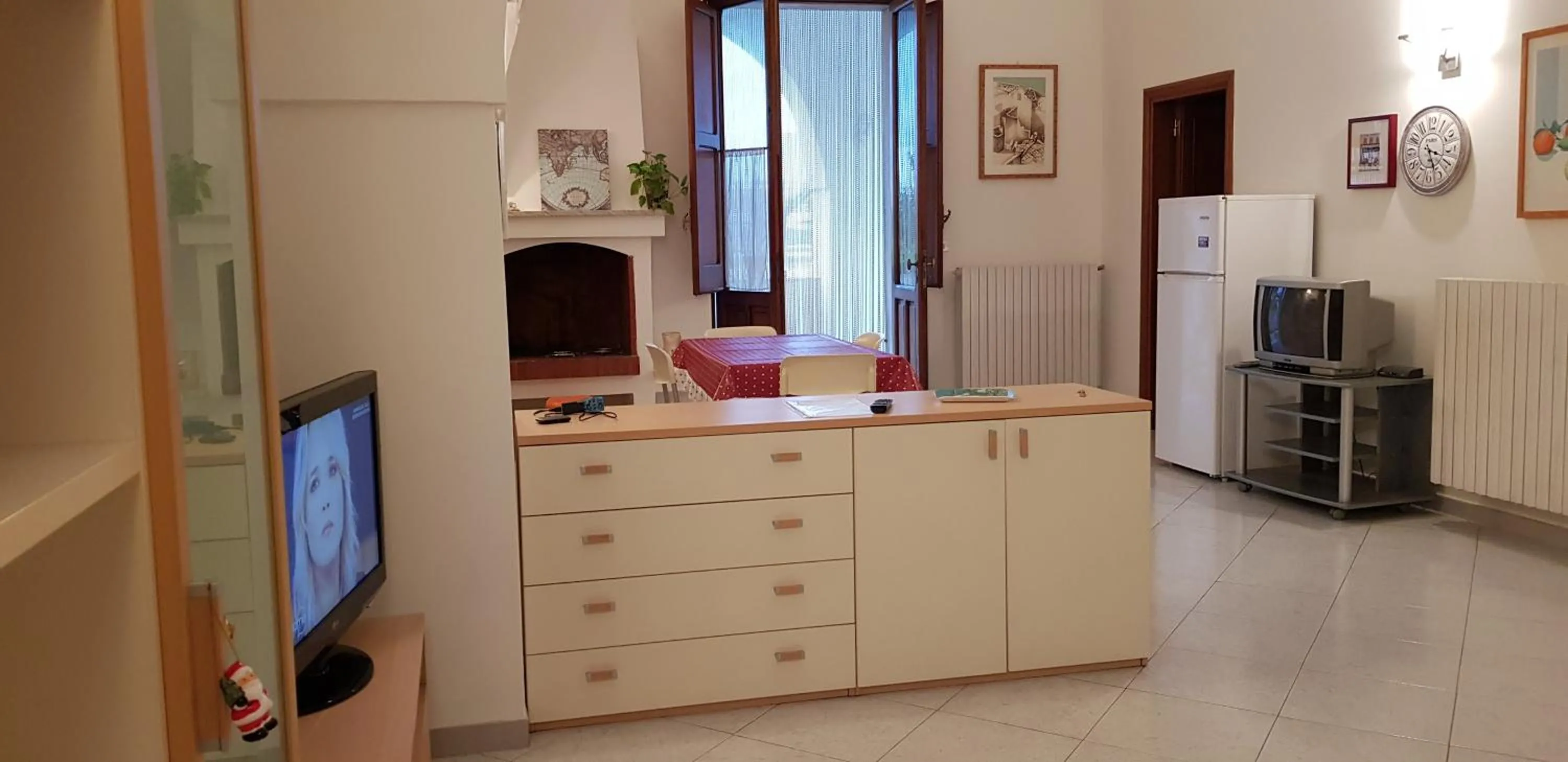 Living room in La Casa Sul Porto