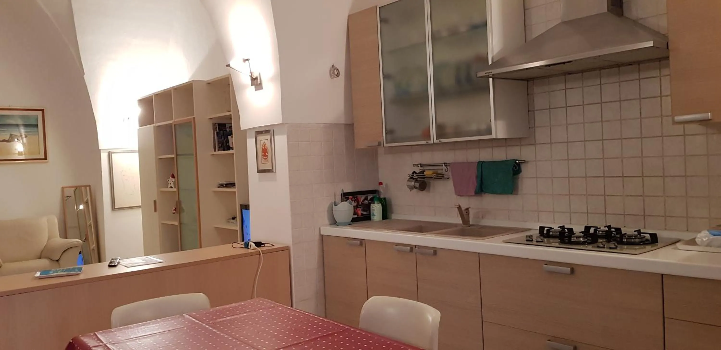 Kitchen or kitchenette in La Casa Sul Porto