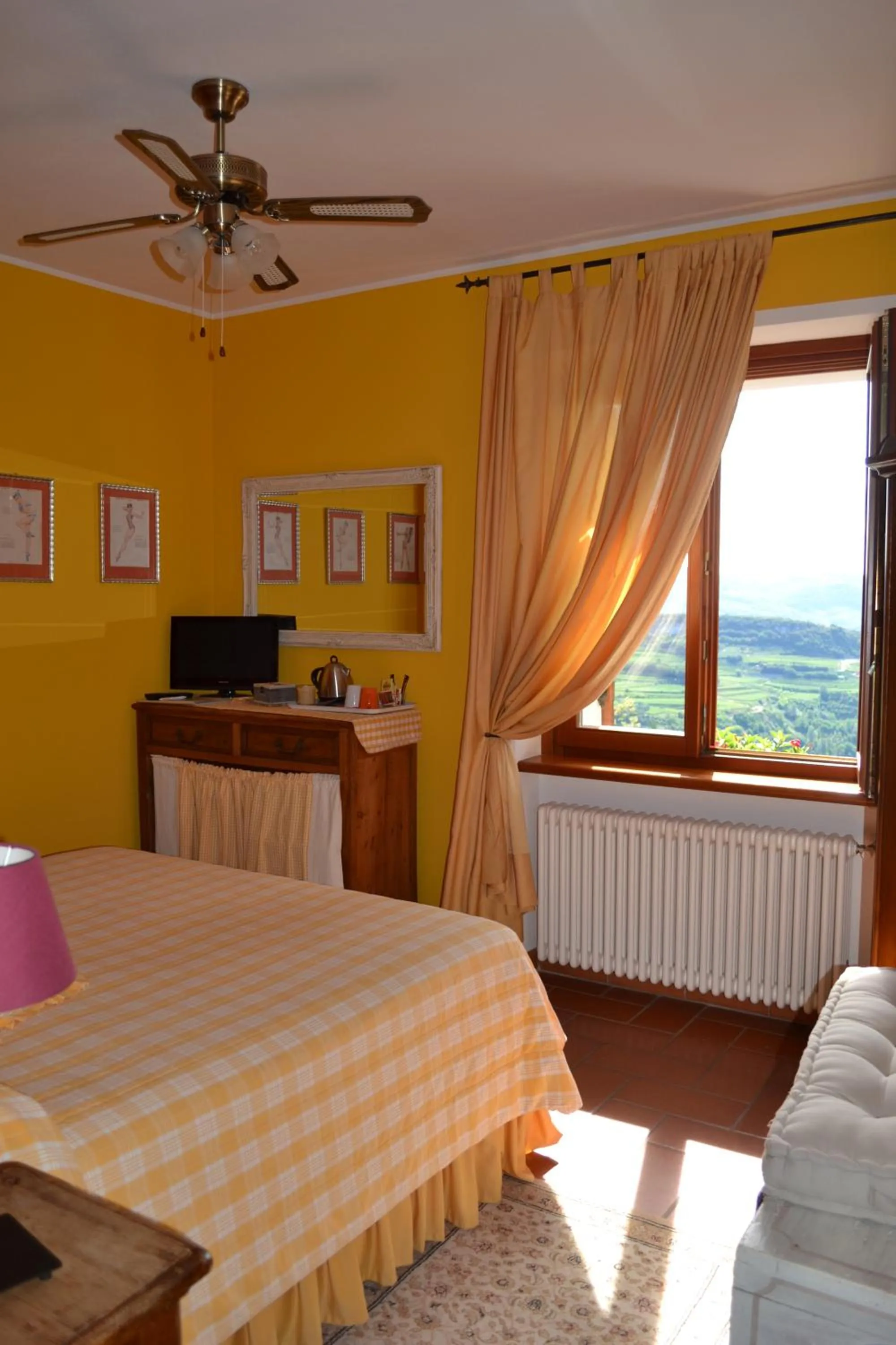 Natural landscape in B&B Le Corone