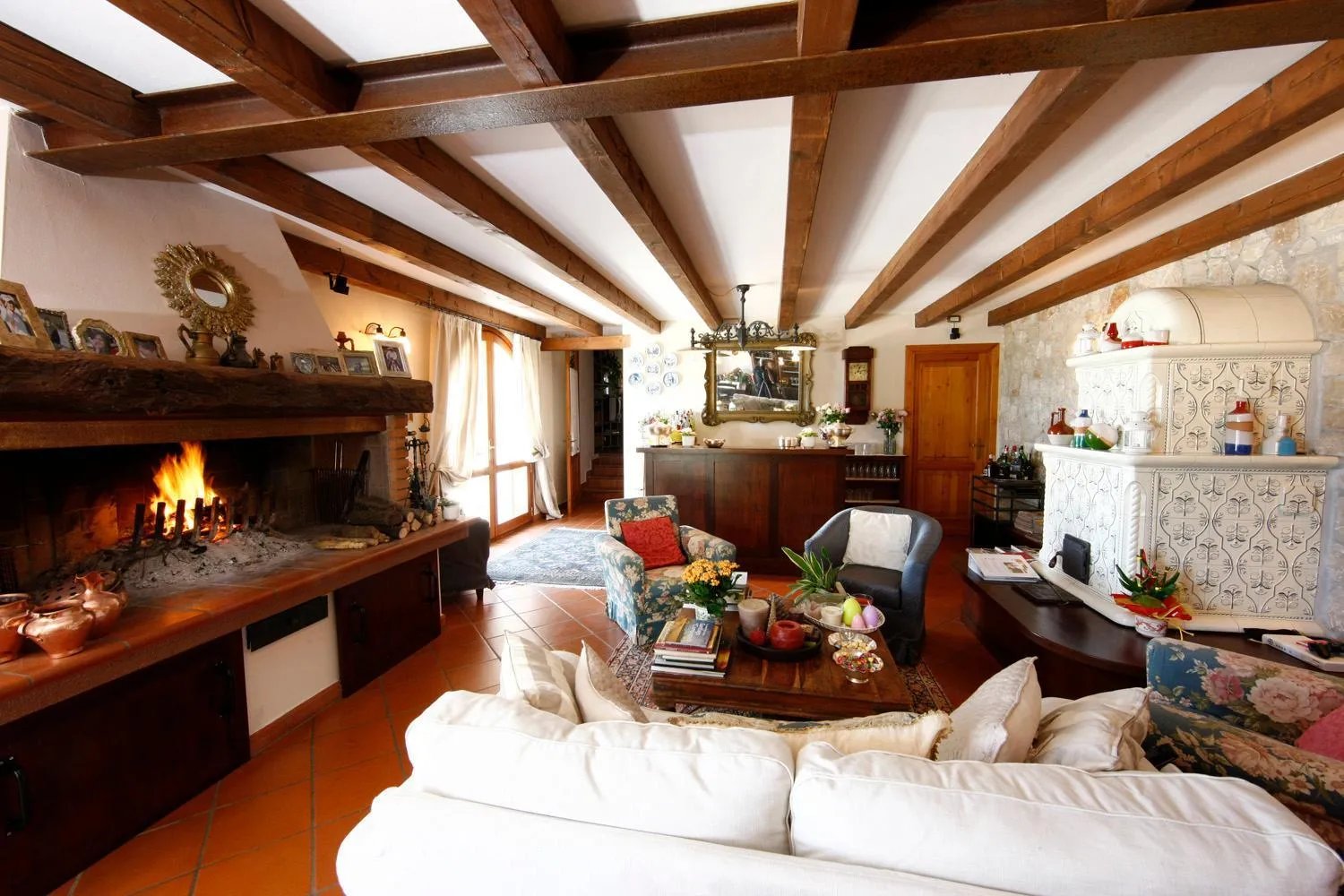 Living room in B&B Le Corone