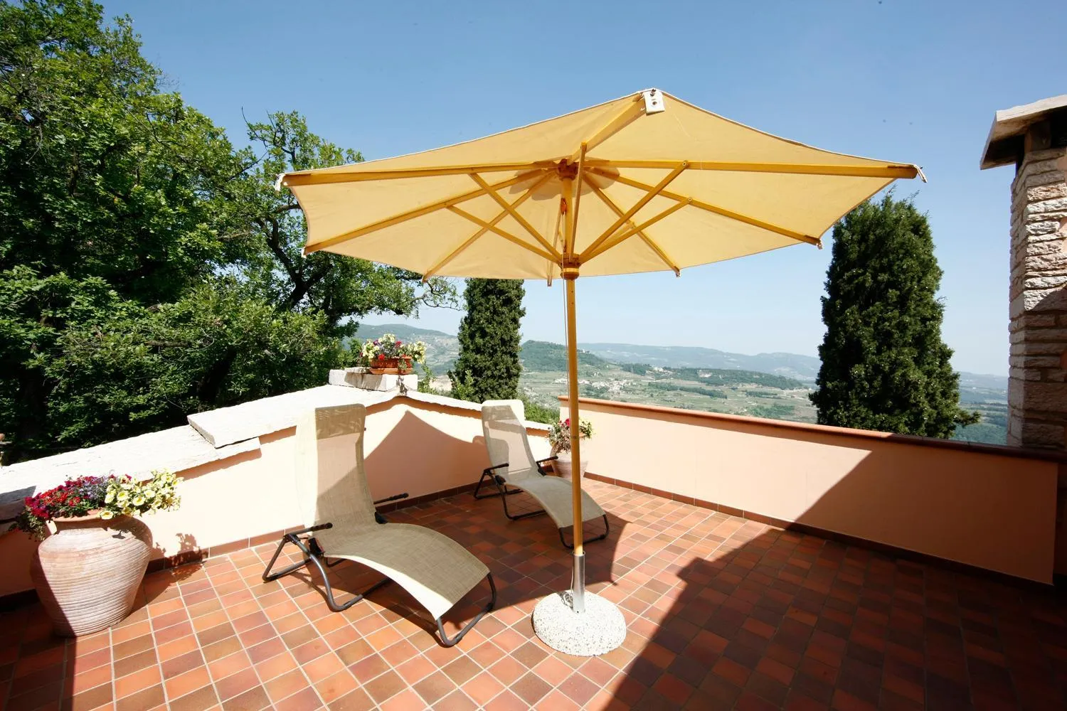 Balcony/Terrace in B&B Le Corone
