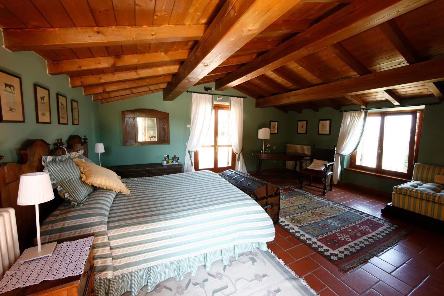 Photo of the whole room in B&B Le Corone