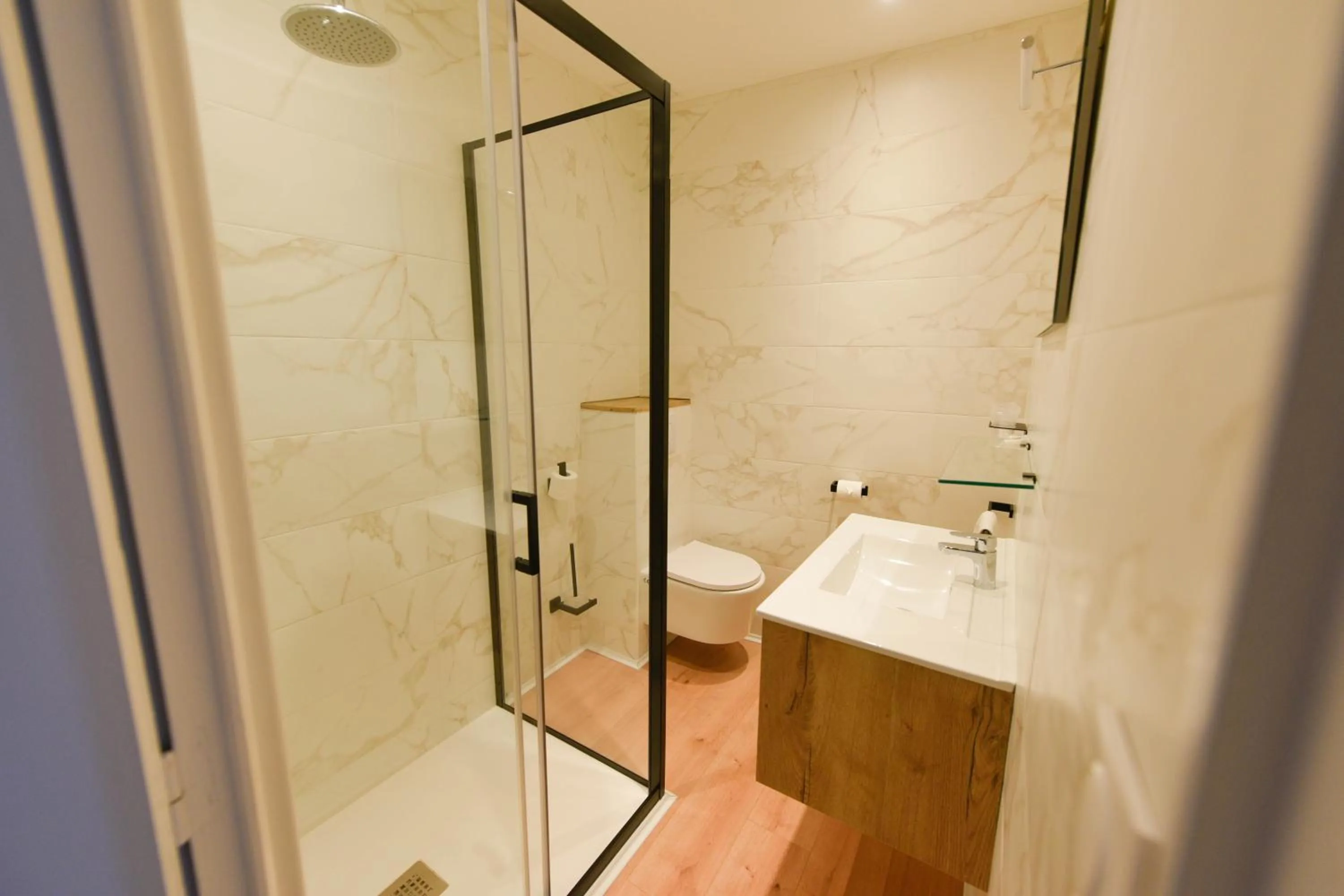 Bathroom in Hotel Restaurant La Villa Arena