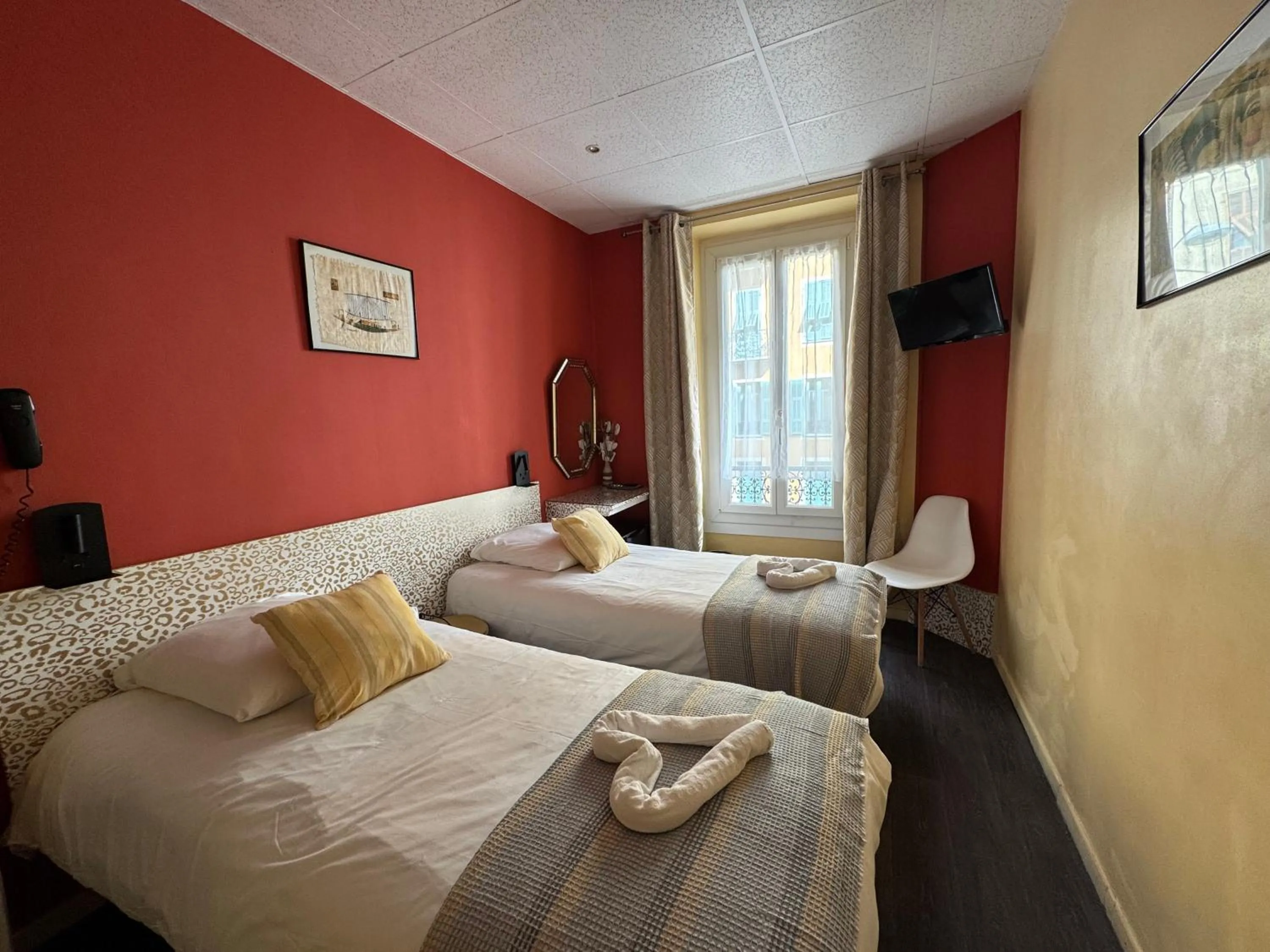 Bed in Hotel des Dames