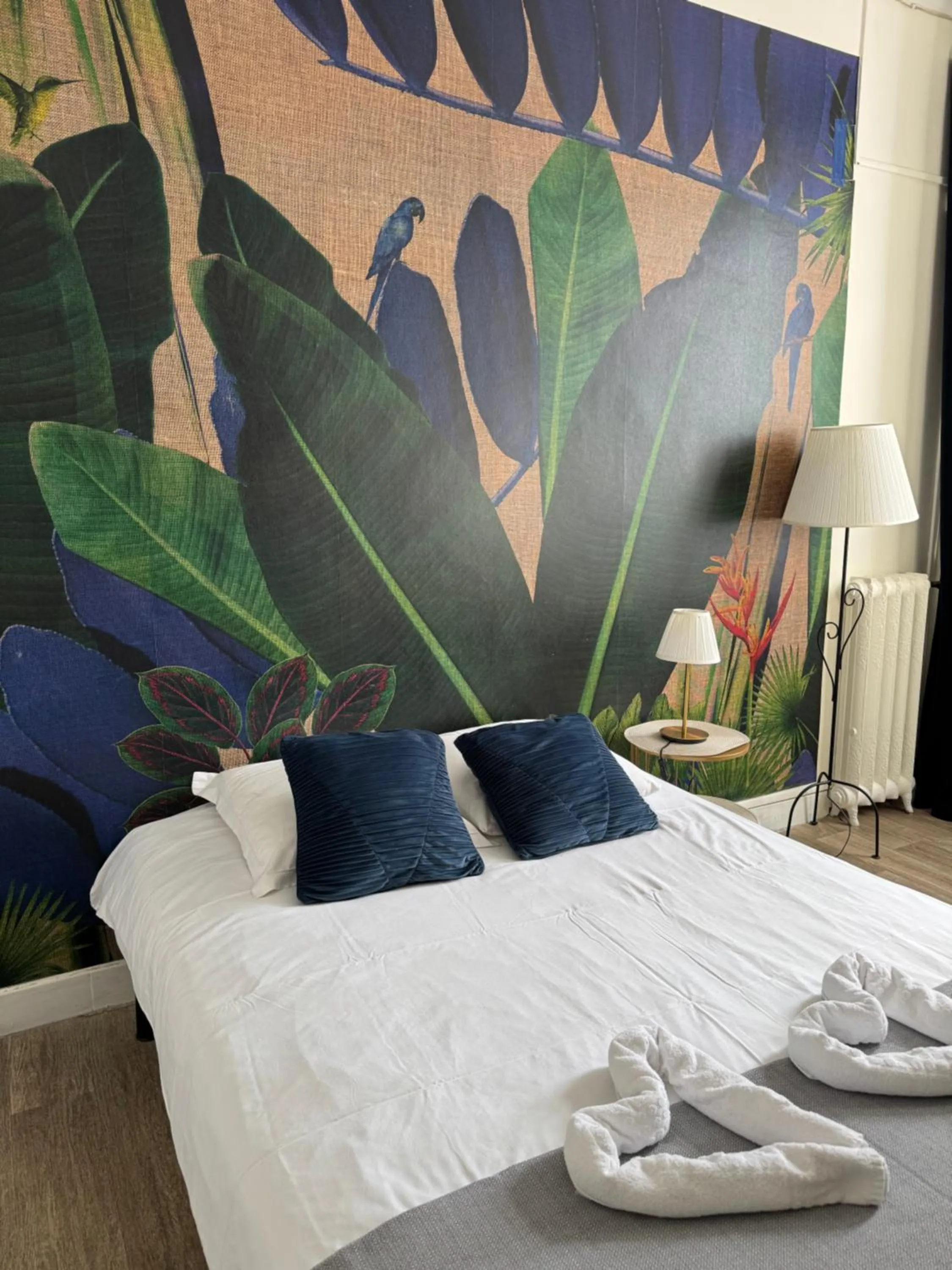 Bed in Hotel des Dames