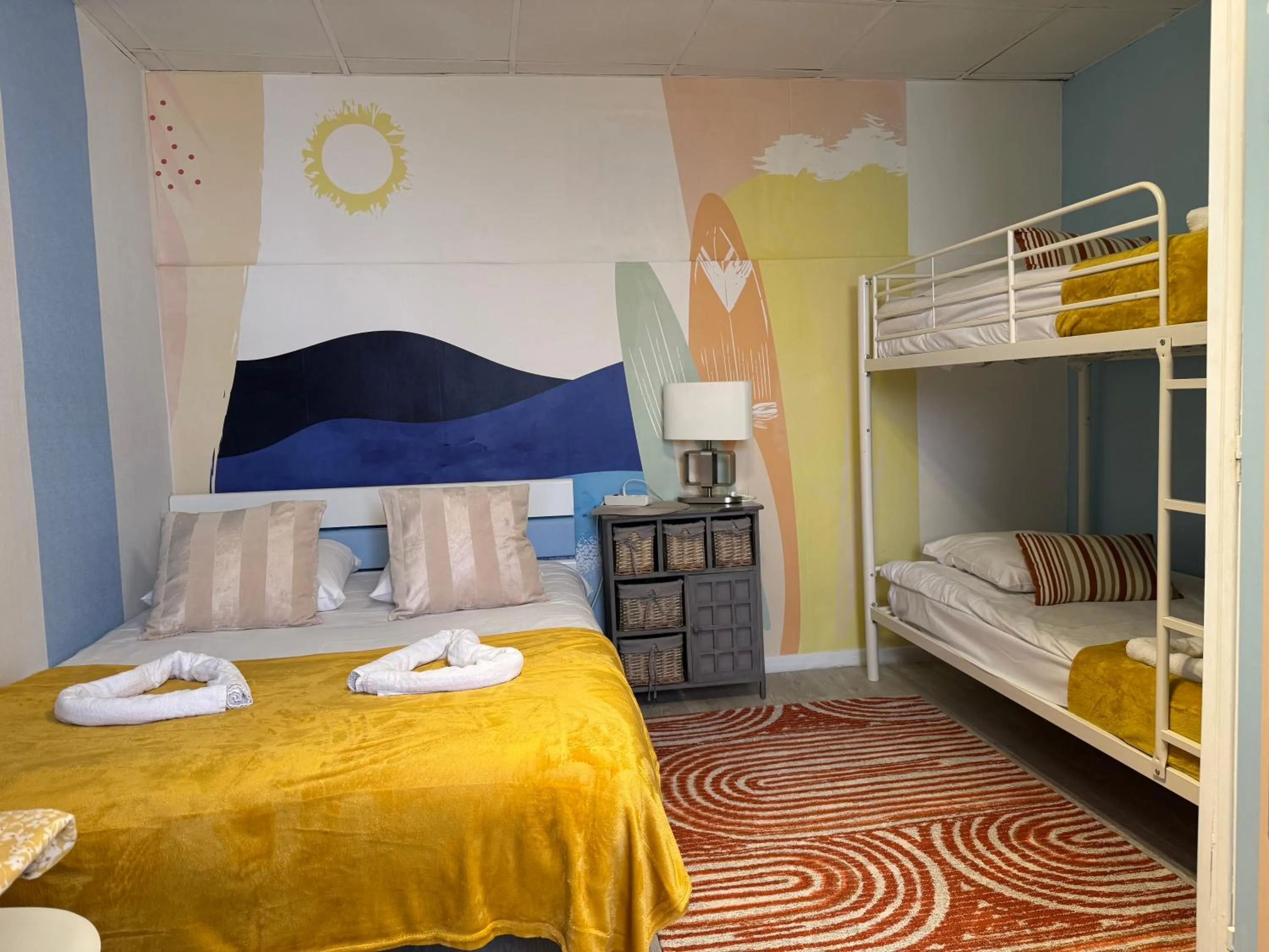 Bed in Hotel des Dames