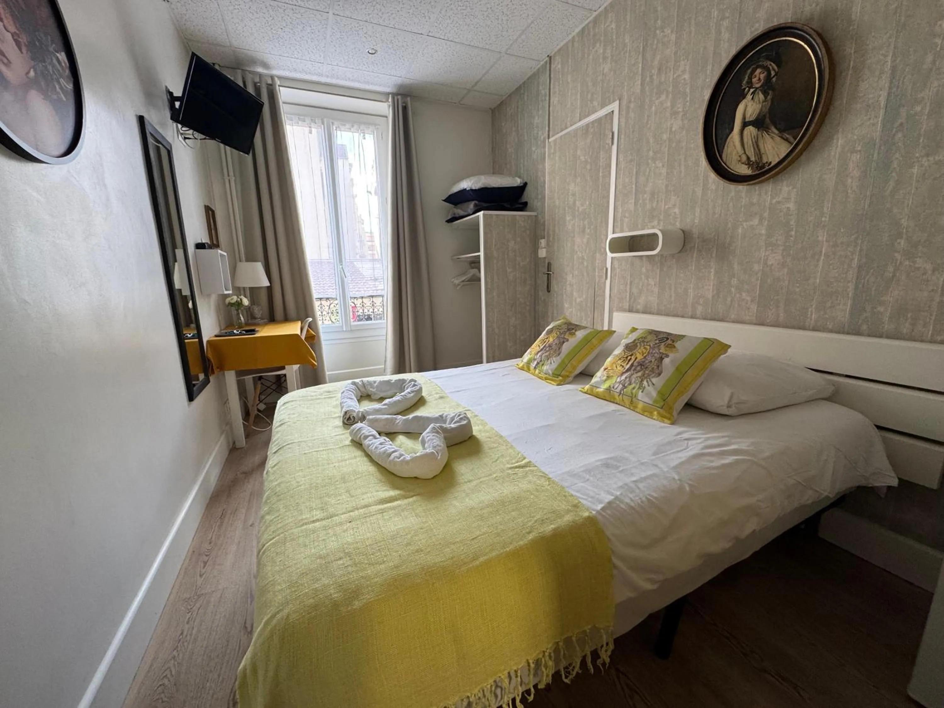 Bed in Hotel des Dames