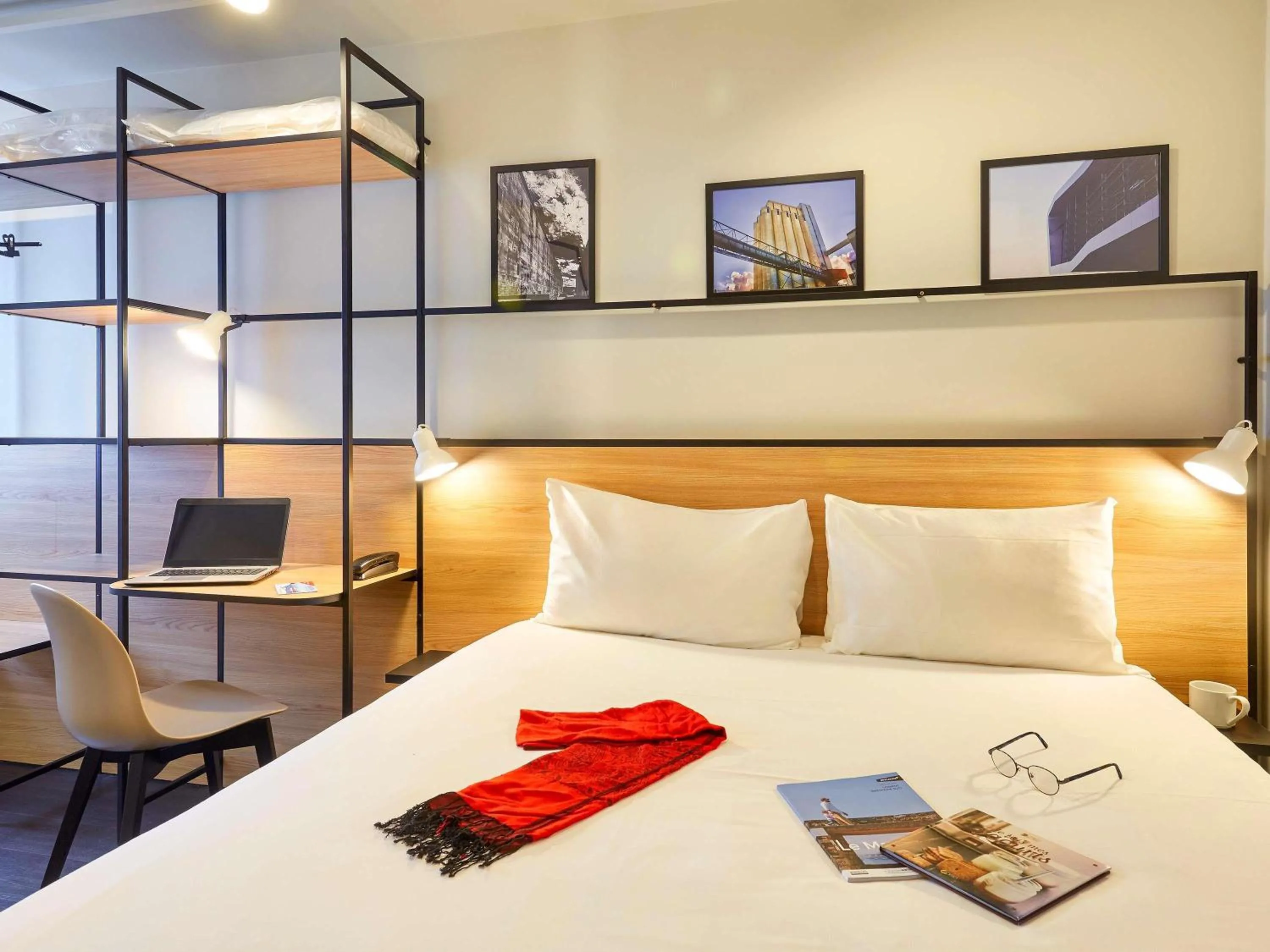 Bedroom, Bed in ibis Lorient Centre Gare