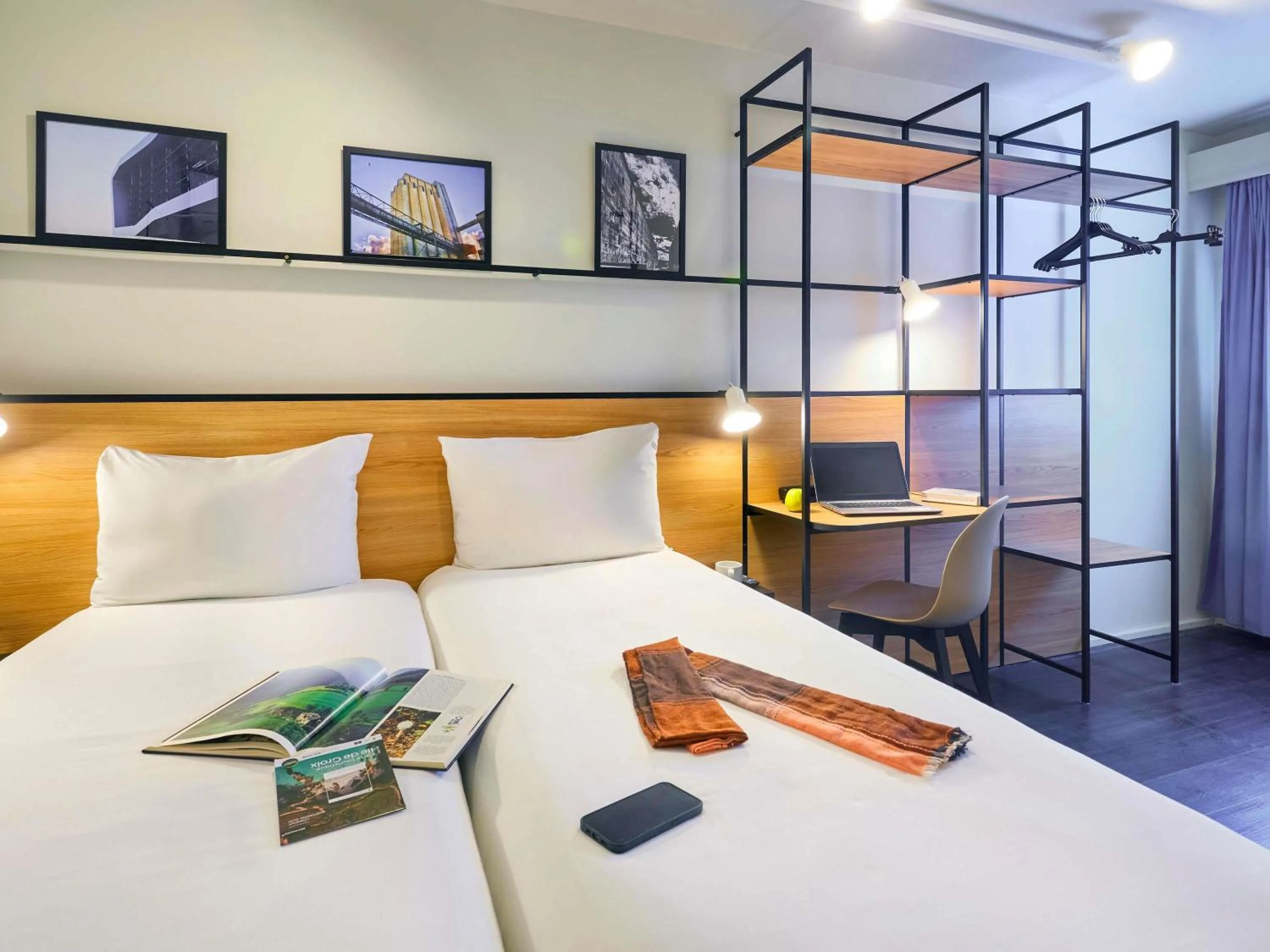 Bedroom, Bed in ibis Lorient Centre Gare