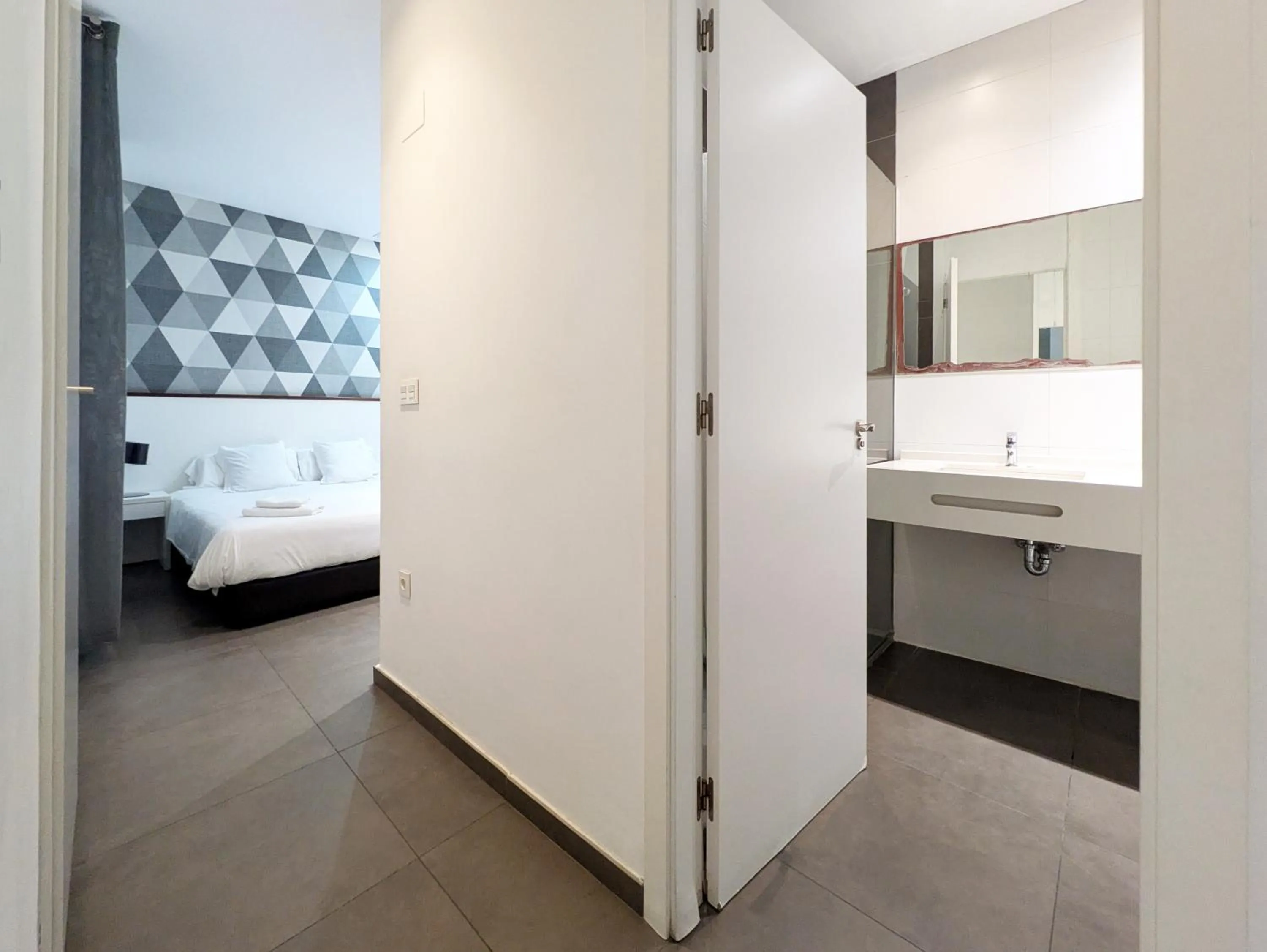 Bed in Flats Friends Soho Suites