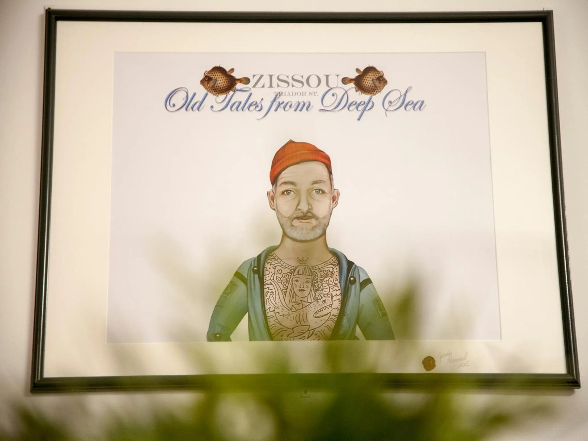 Decorative detail in Flats Friends Soho Suites