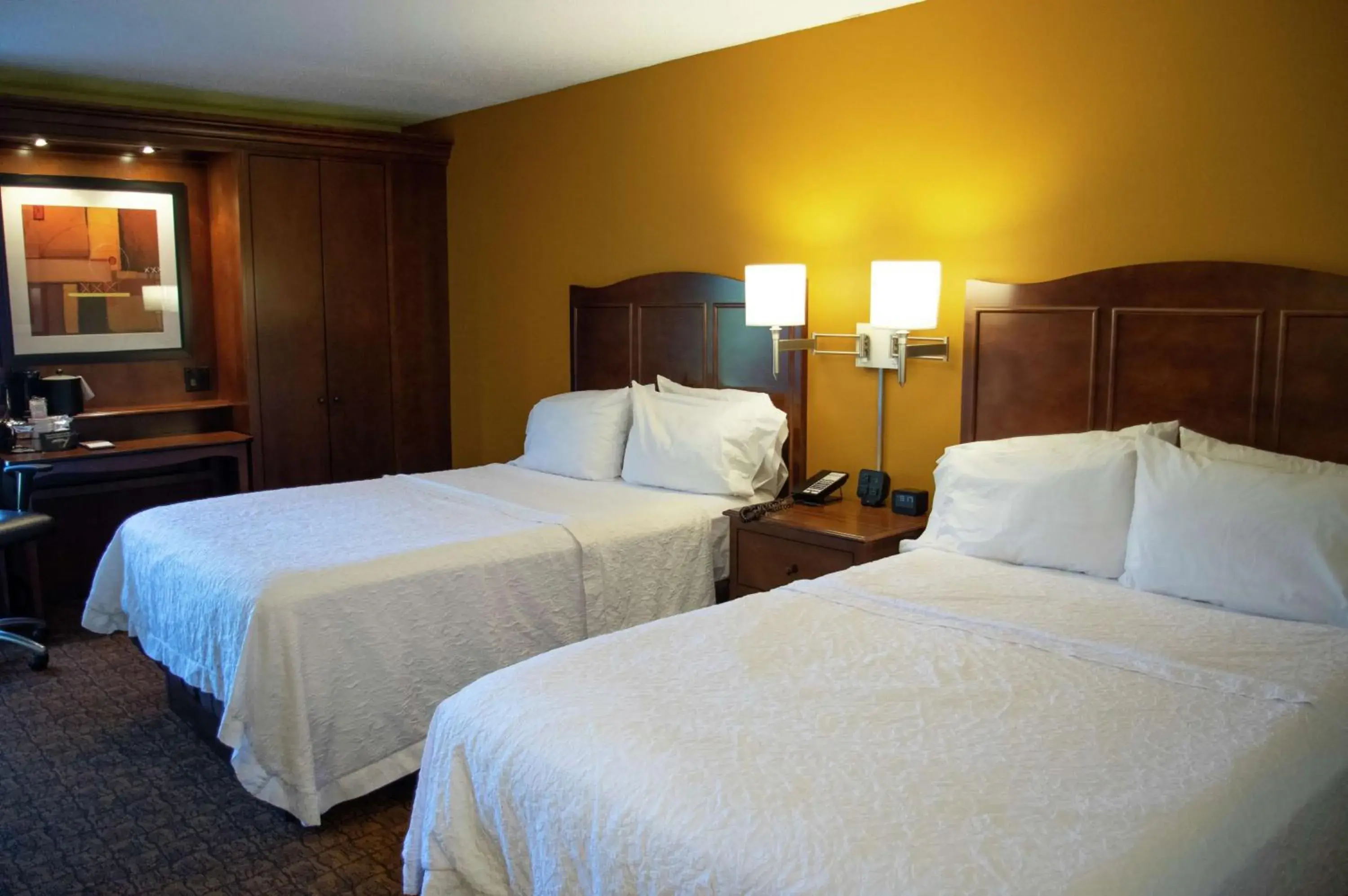 Double Room with Two Double Beds - Non-Smoking in Hampton Inn St. Louis-Chesterfield Double Room with Two Double Beds - Non-Smoking in Hampton Inn St. Louis-Chesterfield